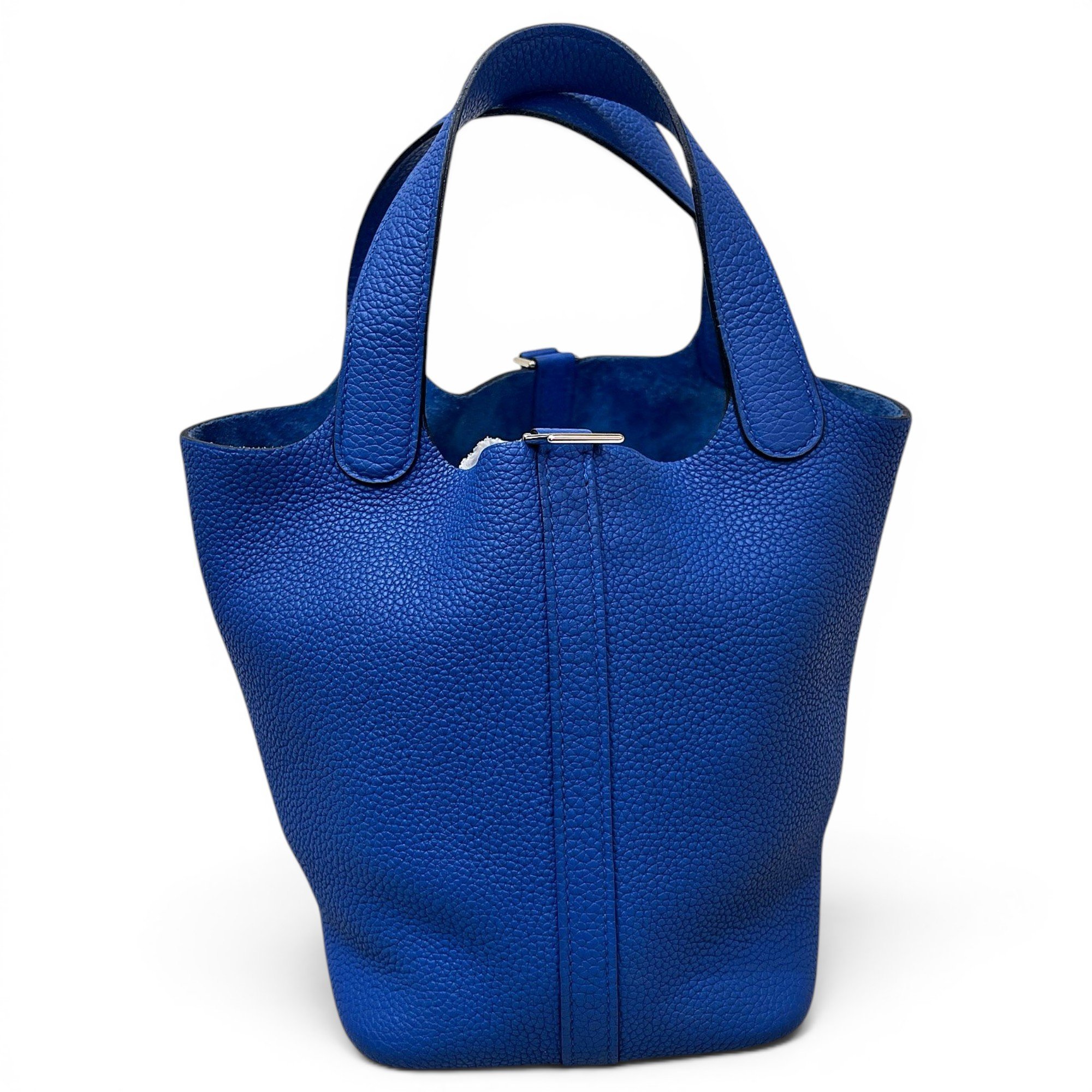 Picotin leather handbag
