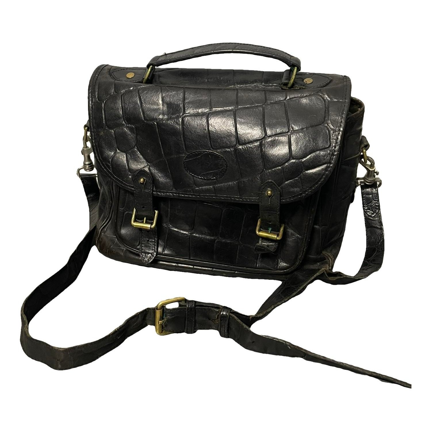 Leather handbag