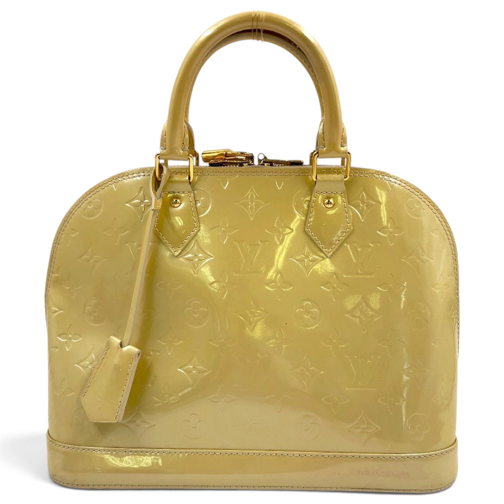 Alma leather handbag