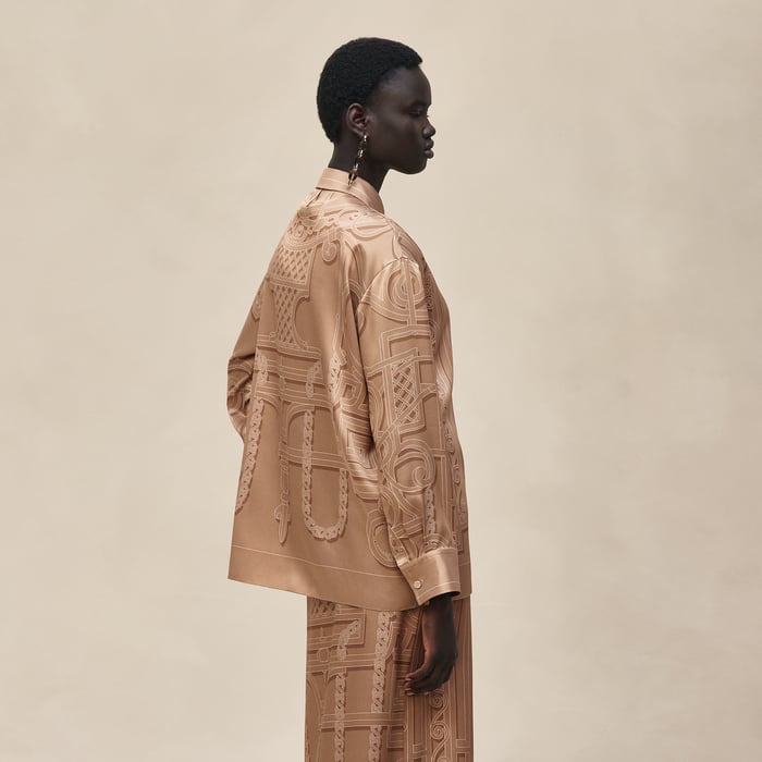 Beige Zénith "l'Enseigne Du Sellier" Shirt