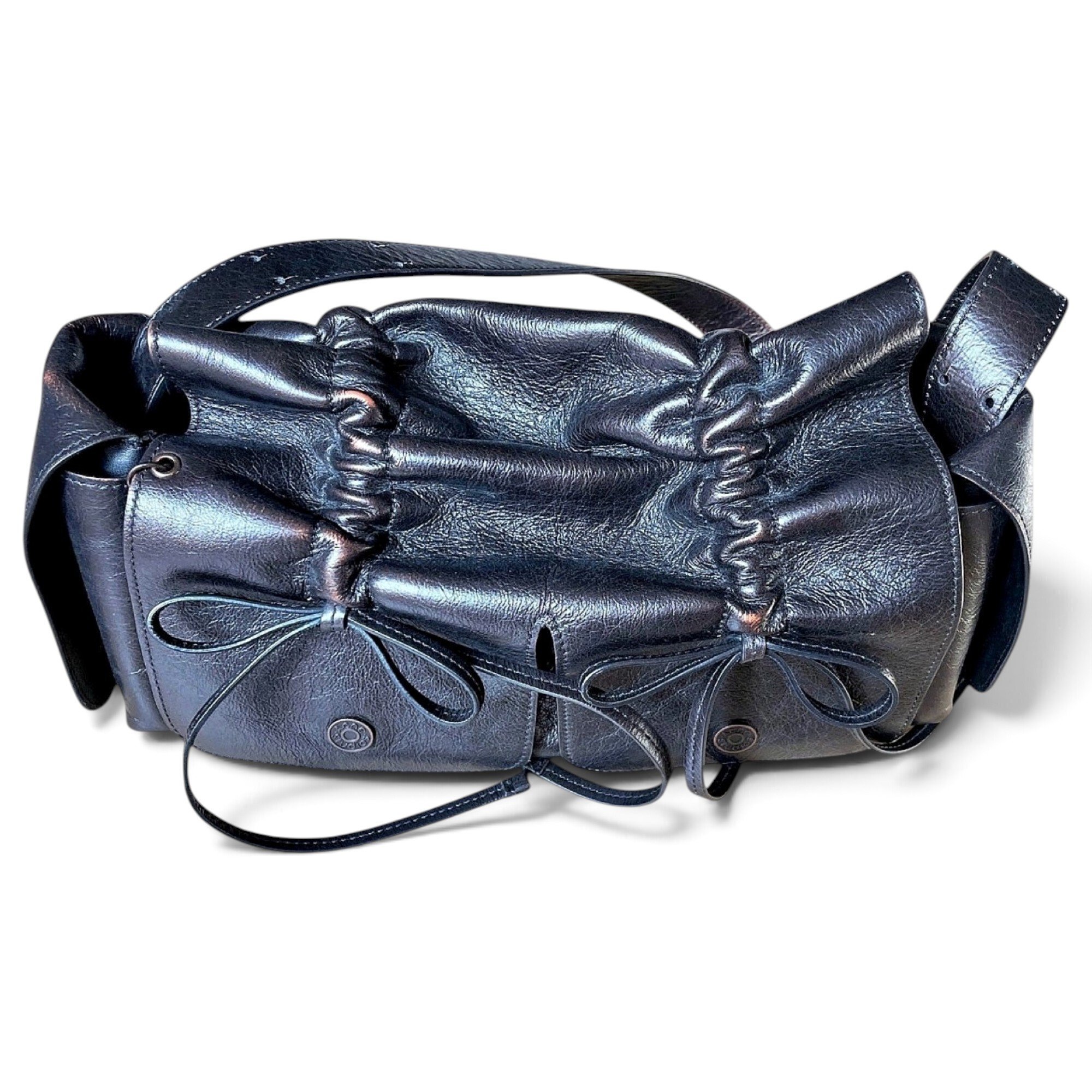 Acne Studios Multipocket leather handbag