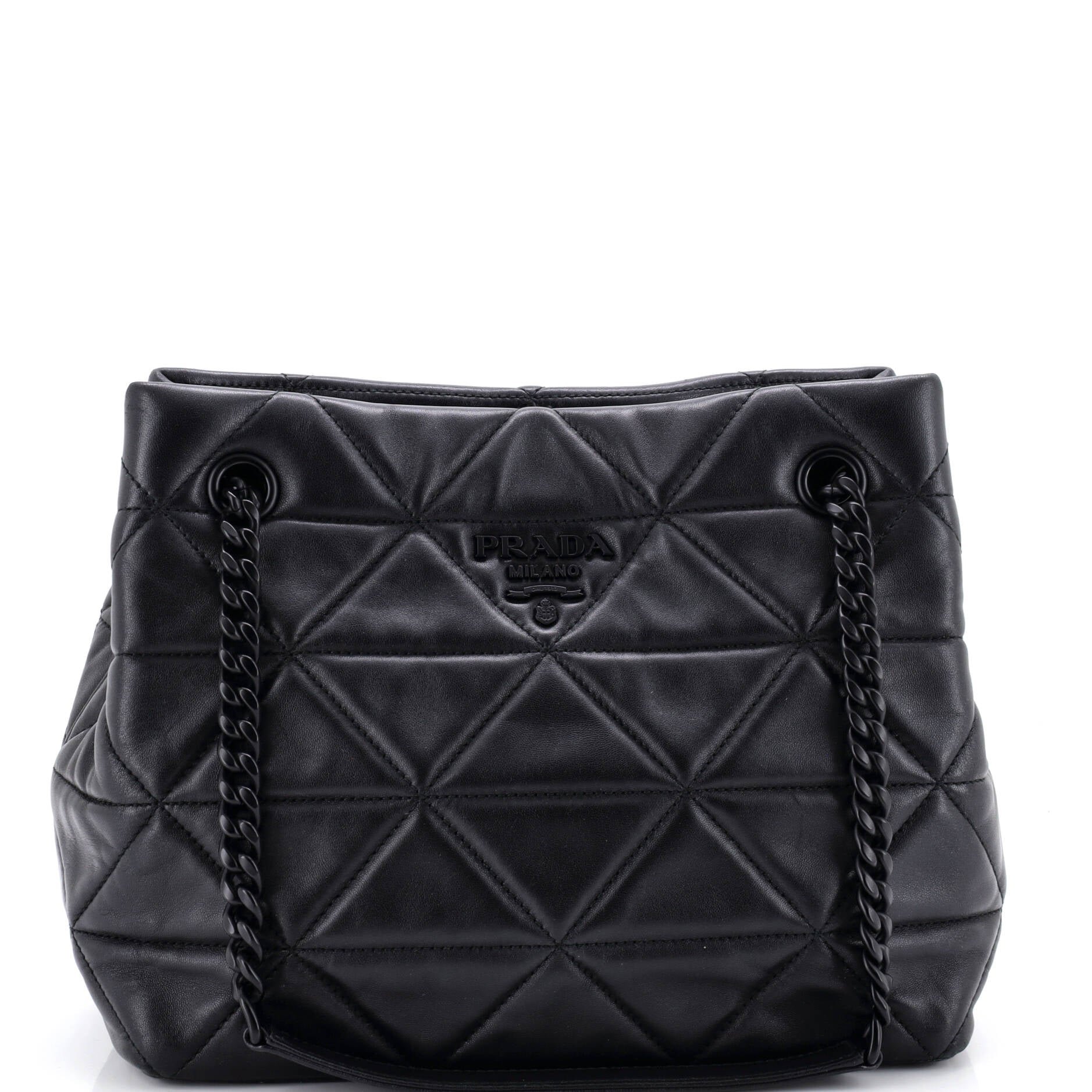 Spectrum Tote Quilted Nappa Leather Medium