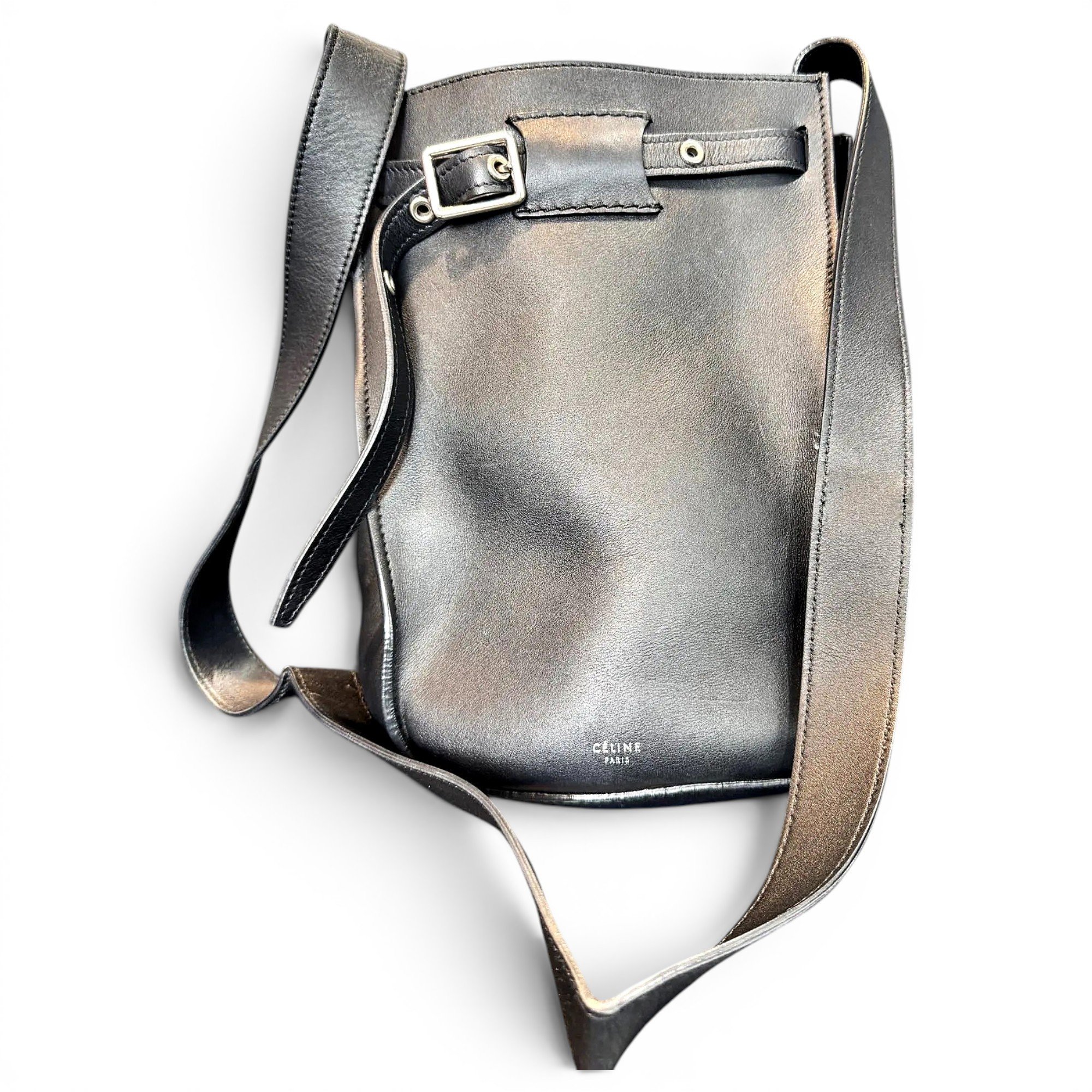 Big Bag leather handbag