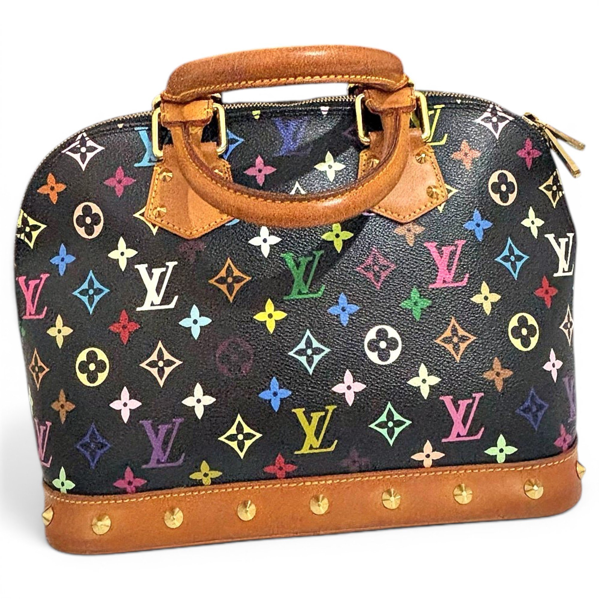 Alma leather handbag