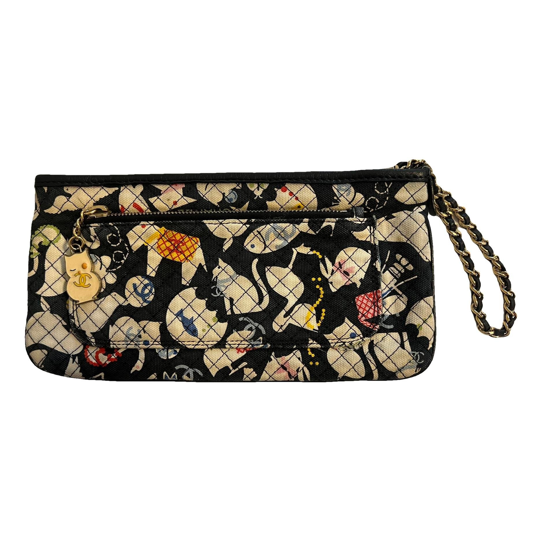 Cloth clutch bag