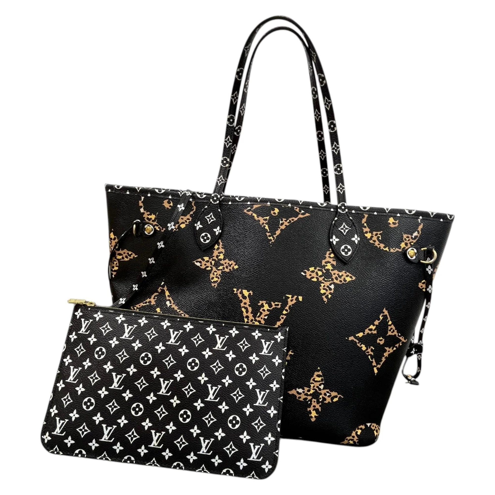 Neverfull leather handbag