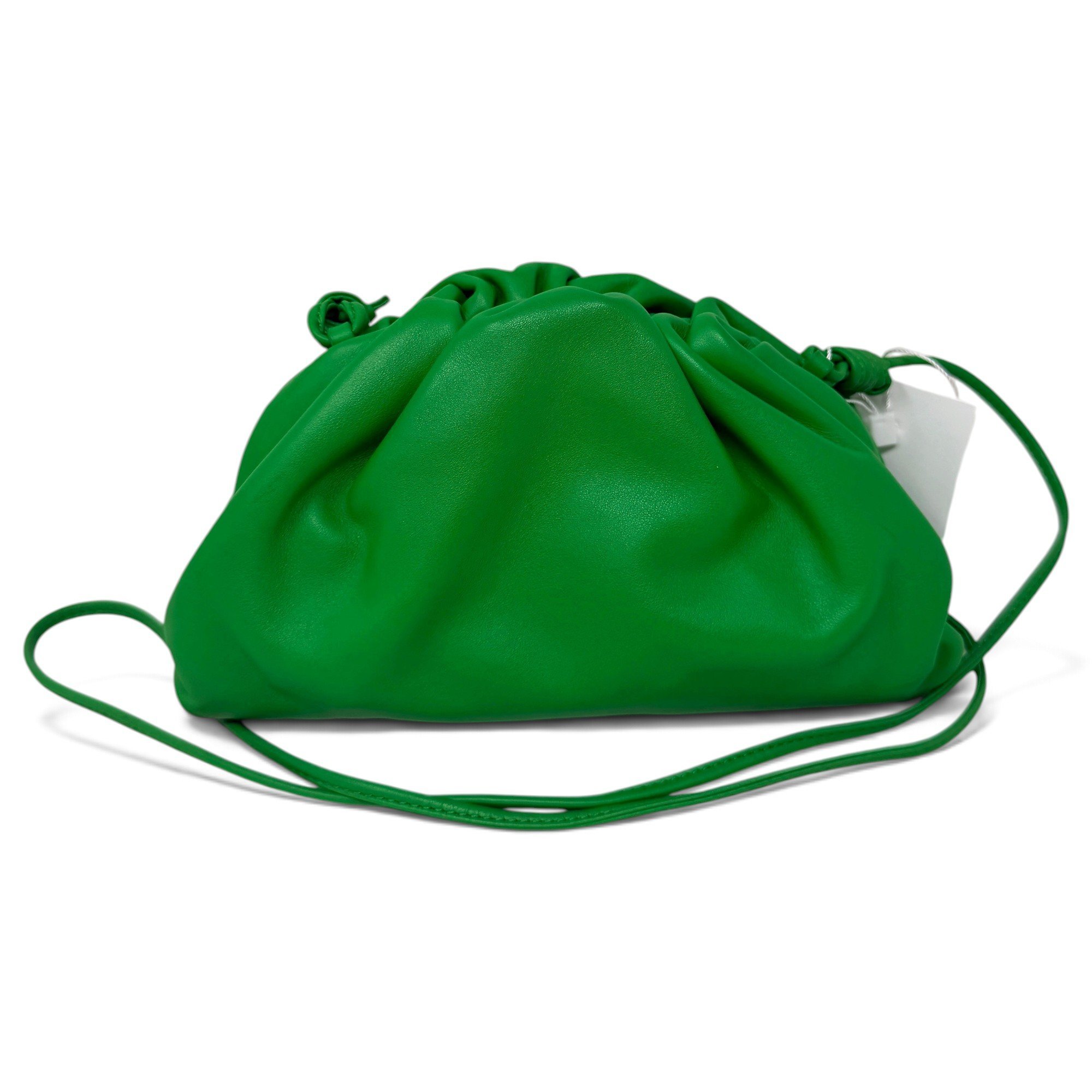 Pouch leather handbag