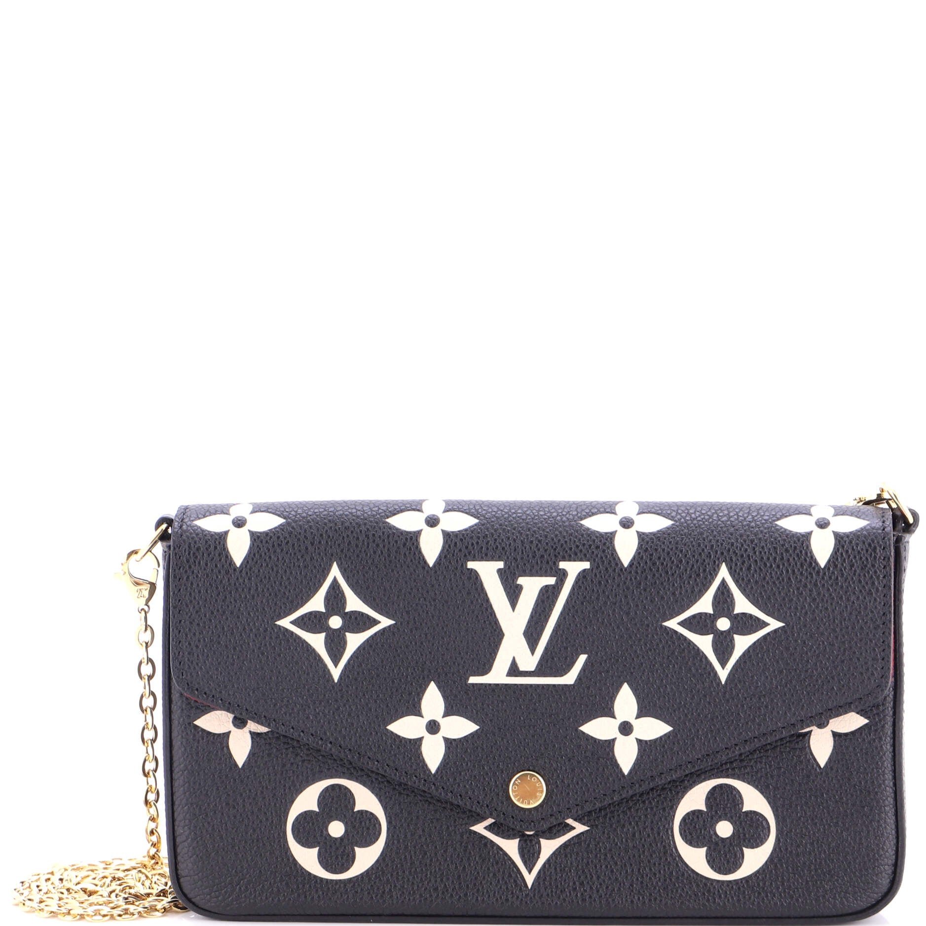 Felicie Pochette Bicolor Monogram Empreinte Giant