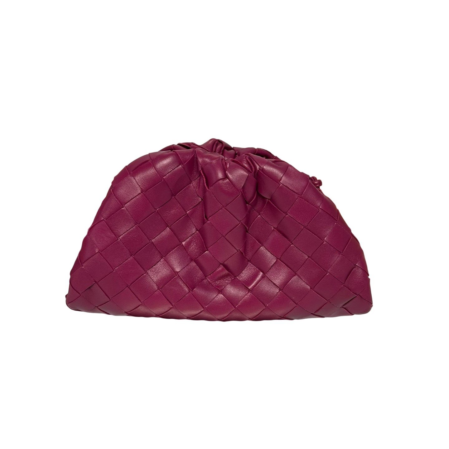 Pouch leather handbag