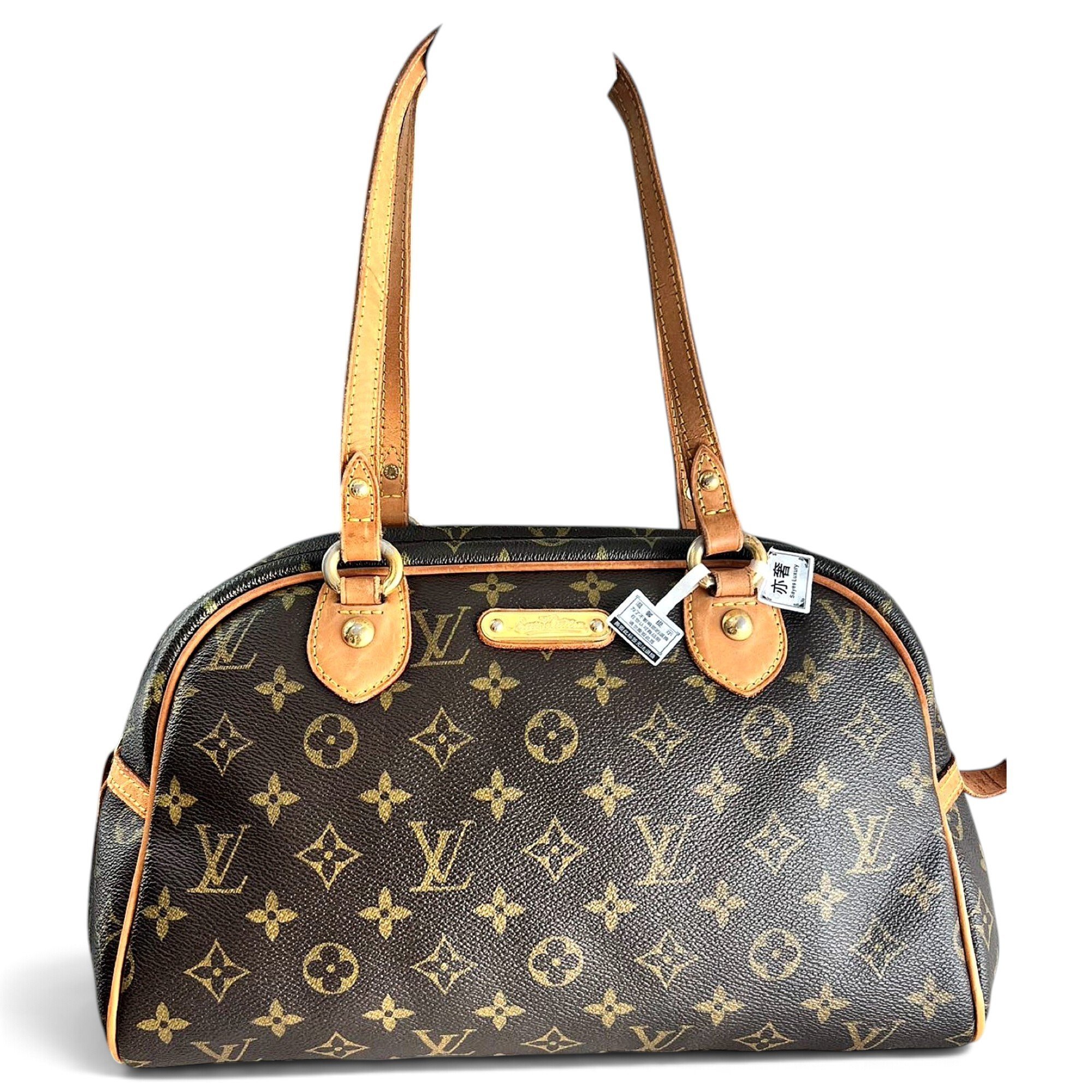 Leather handbag