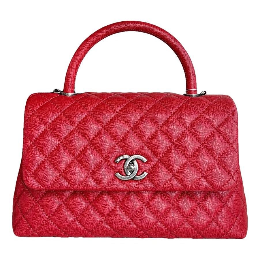 Coco Handle leather handbag