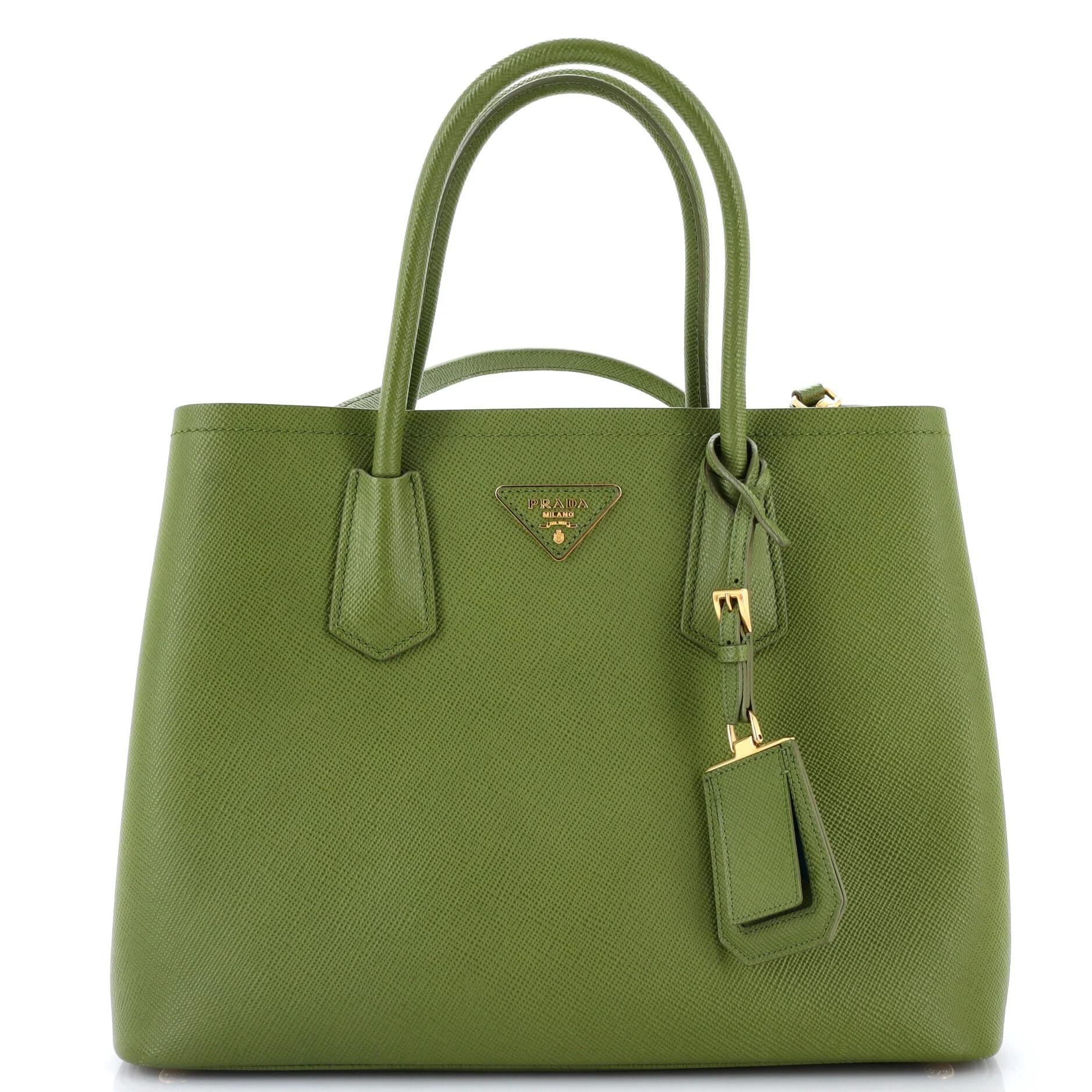 Leather tote
