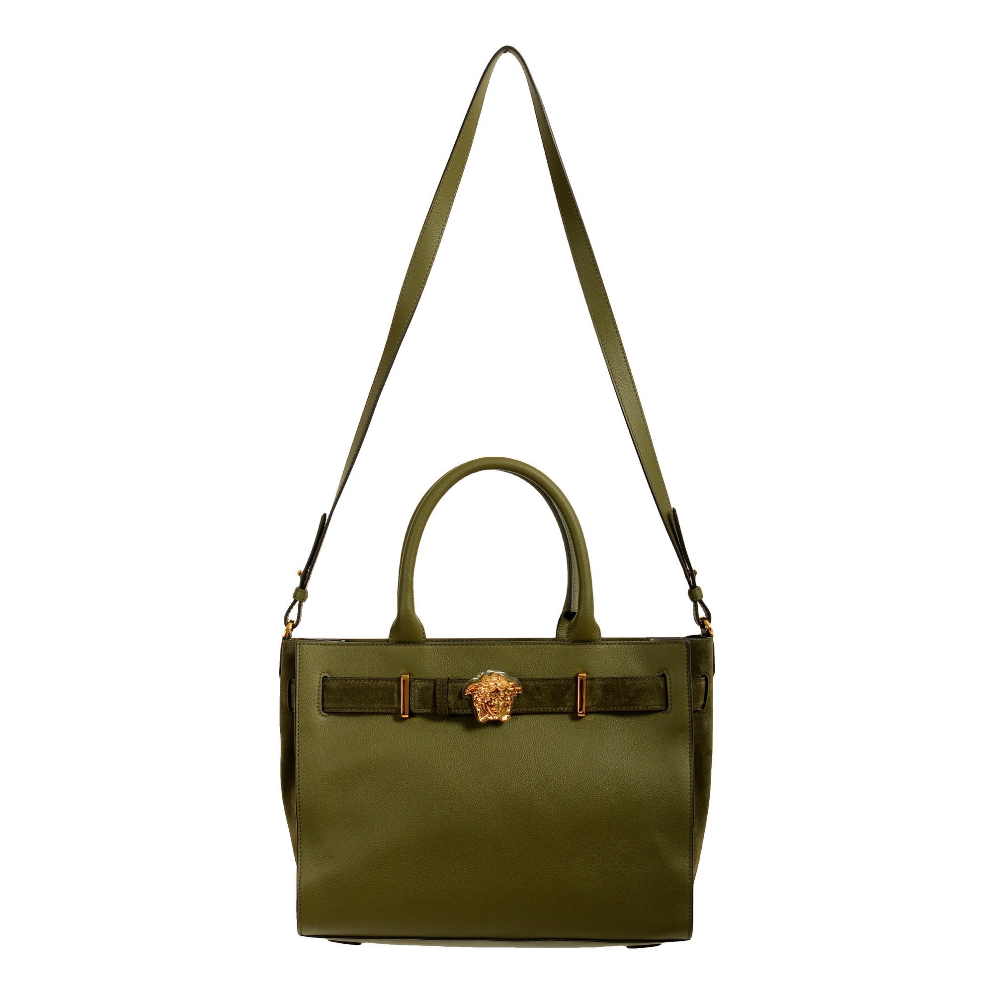 Versace La Medusa leather tote