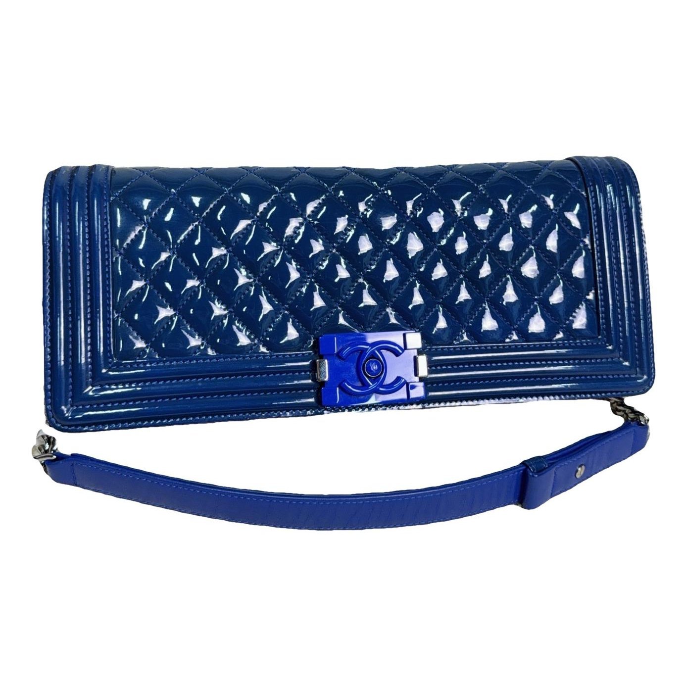 Boy patent leather crossbody bag