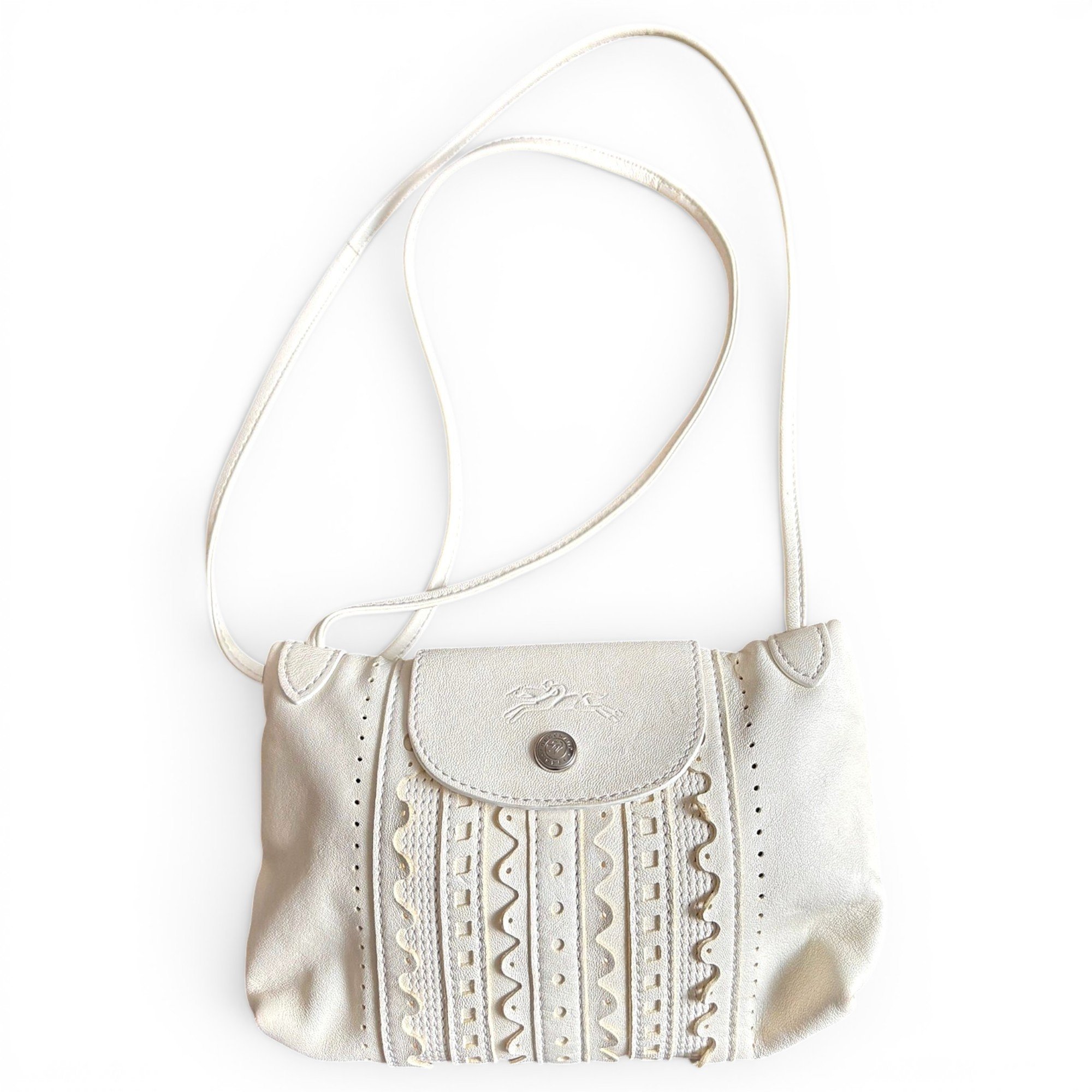 Leather crossbody bag