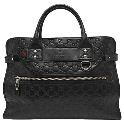 Leather handbag