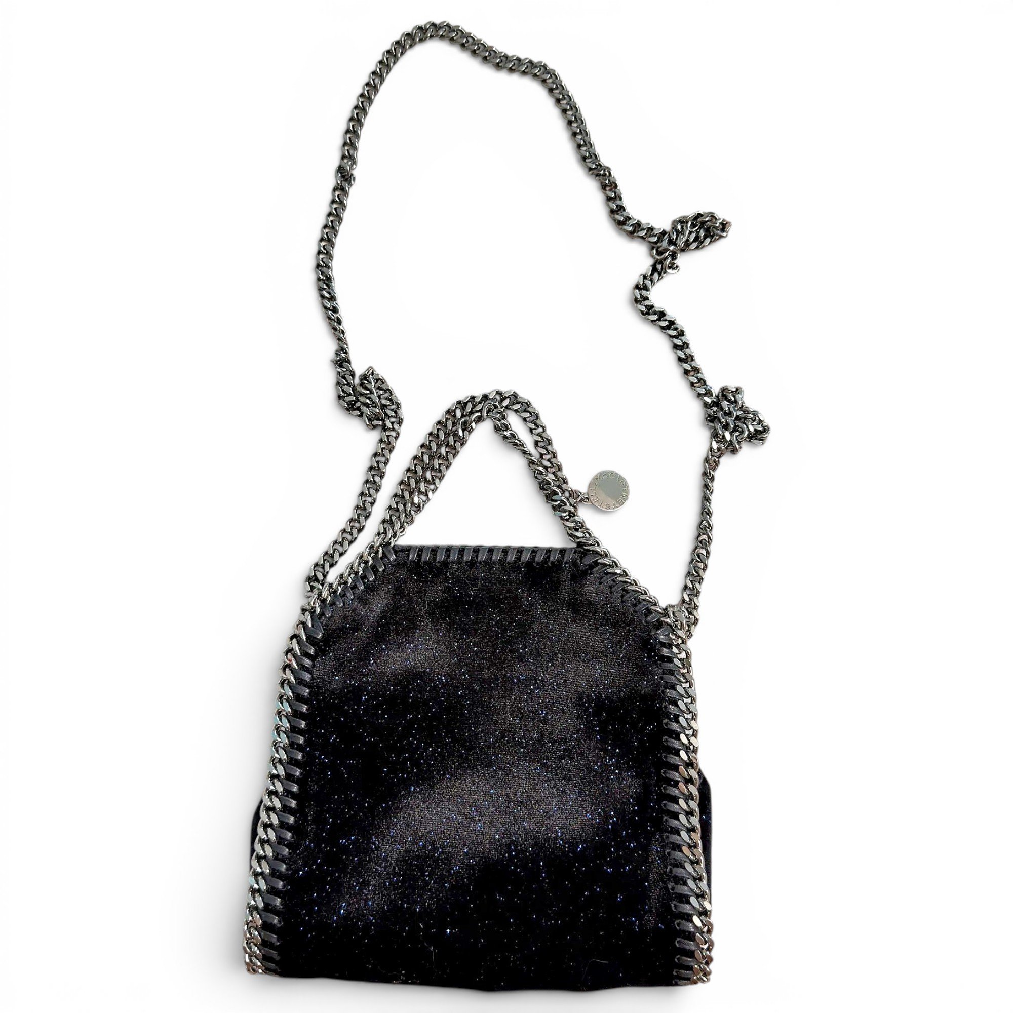 Falabella velvet crossbody bag