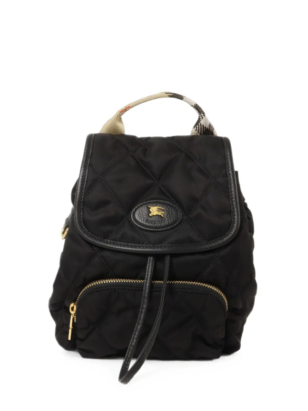 mini Horseshoe quilted backpack