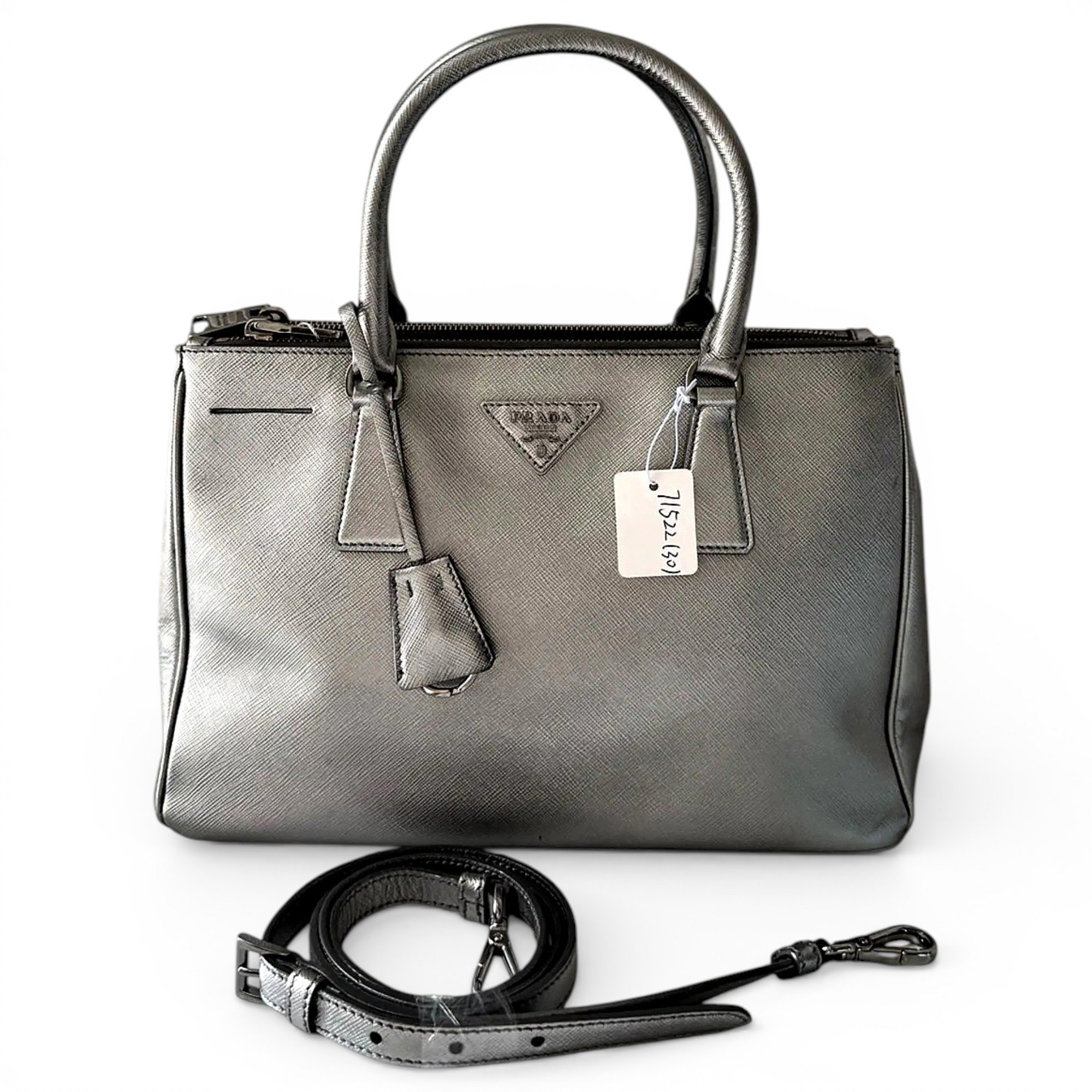 Galleria leather handbag