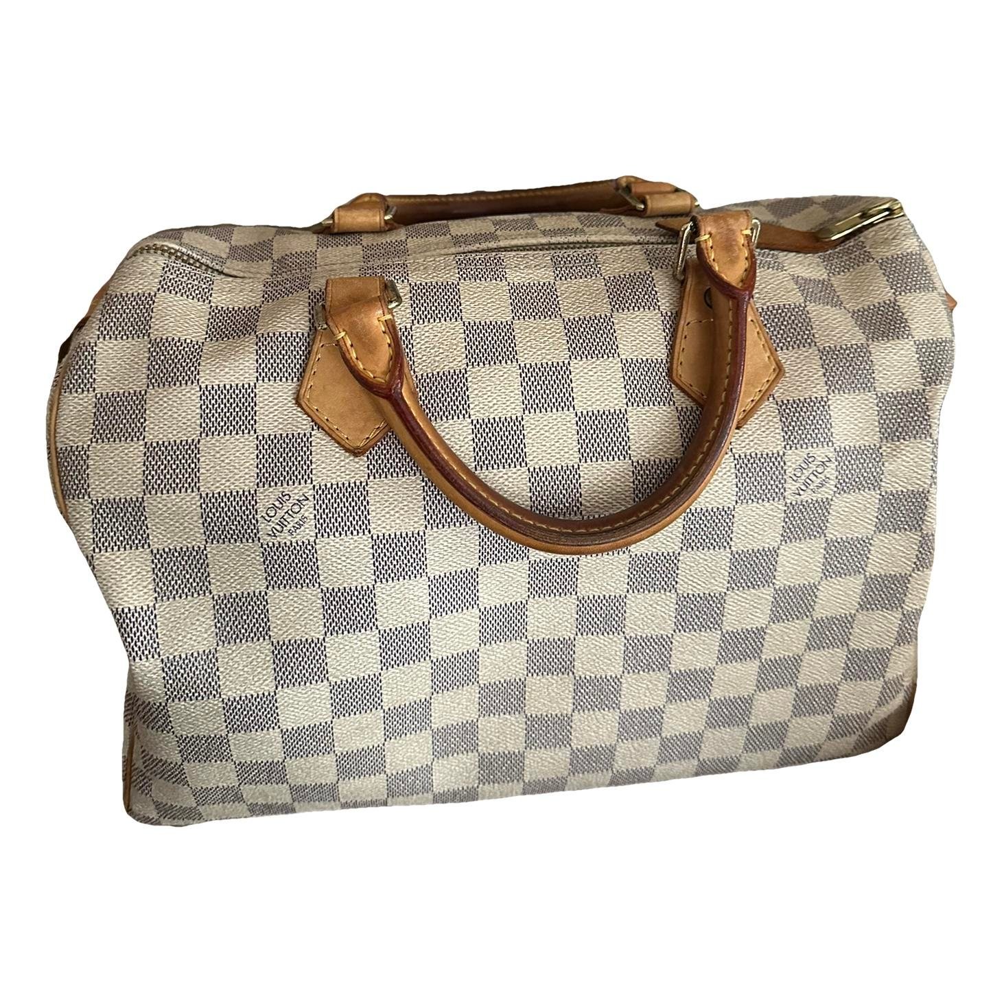Speedy leather handbag
