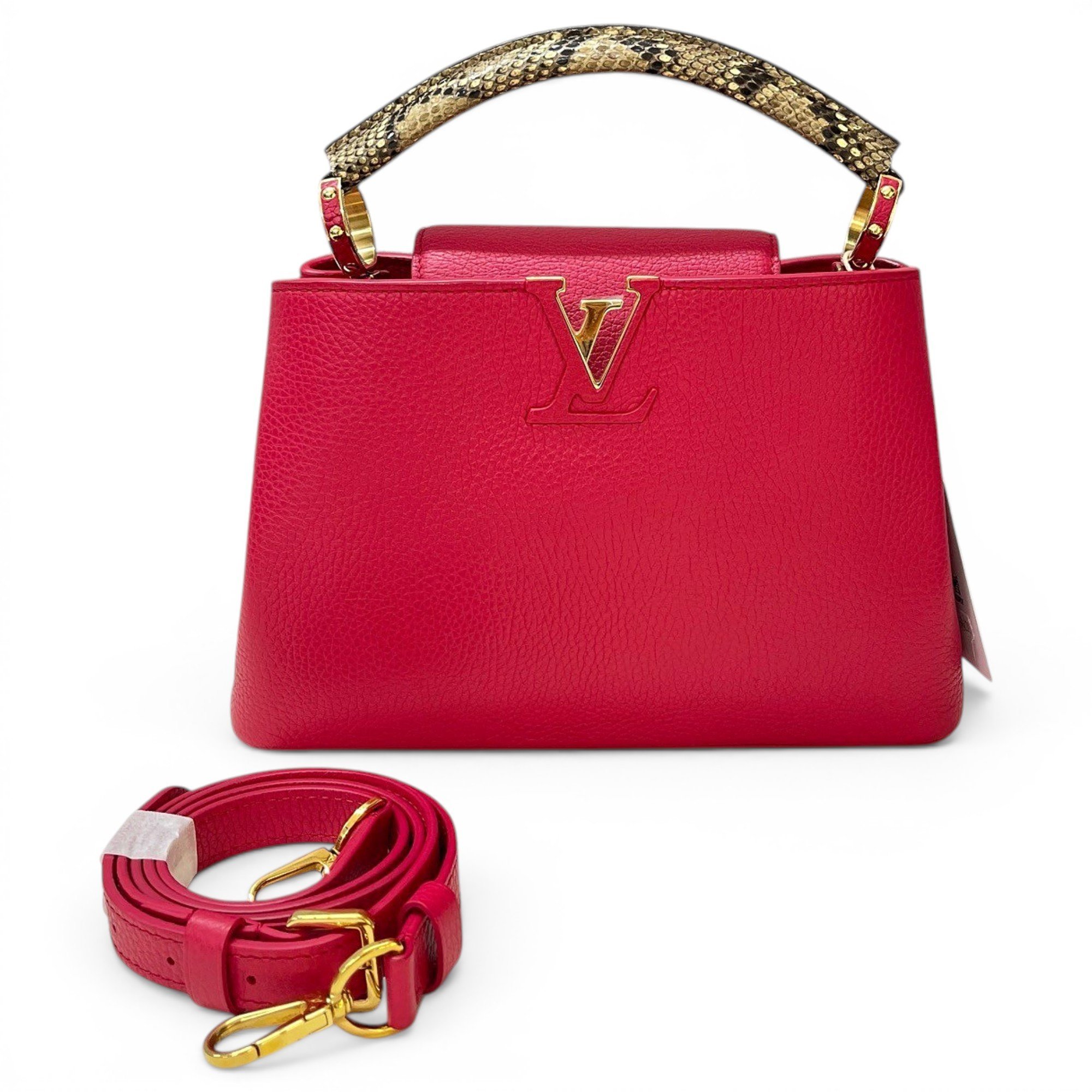 Capucines leather handbag