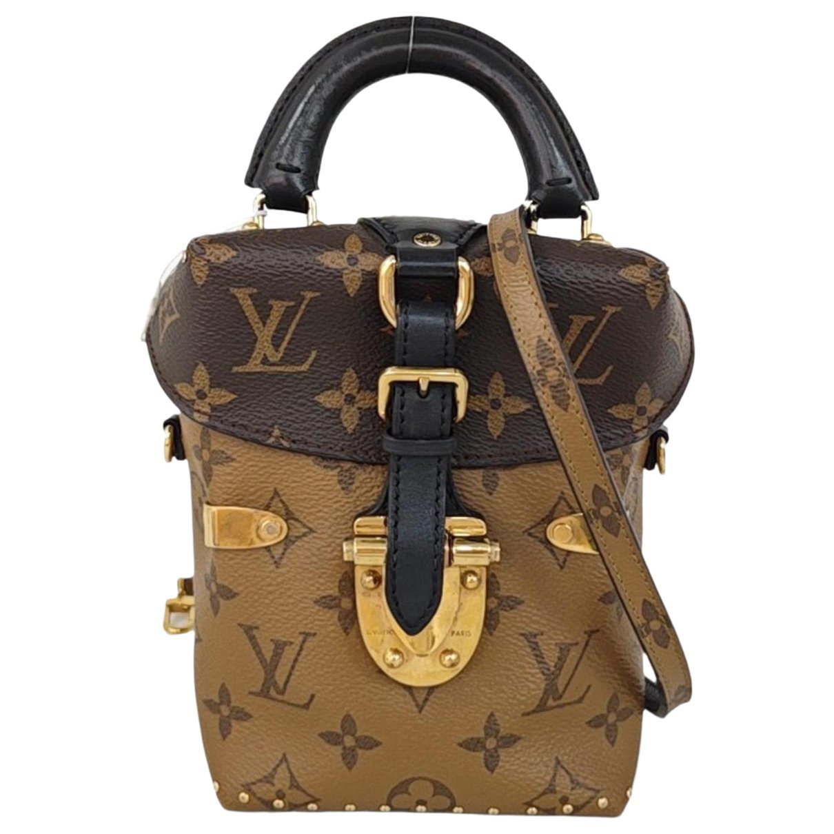 Camera Box vinyl handbag