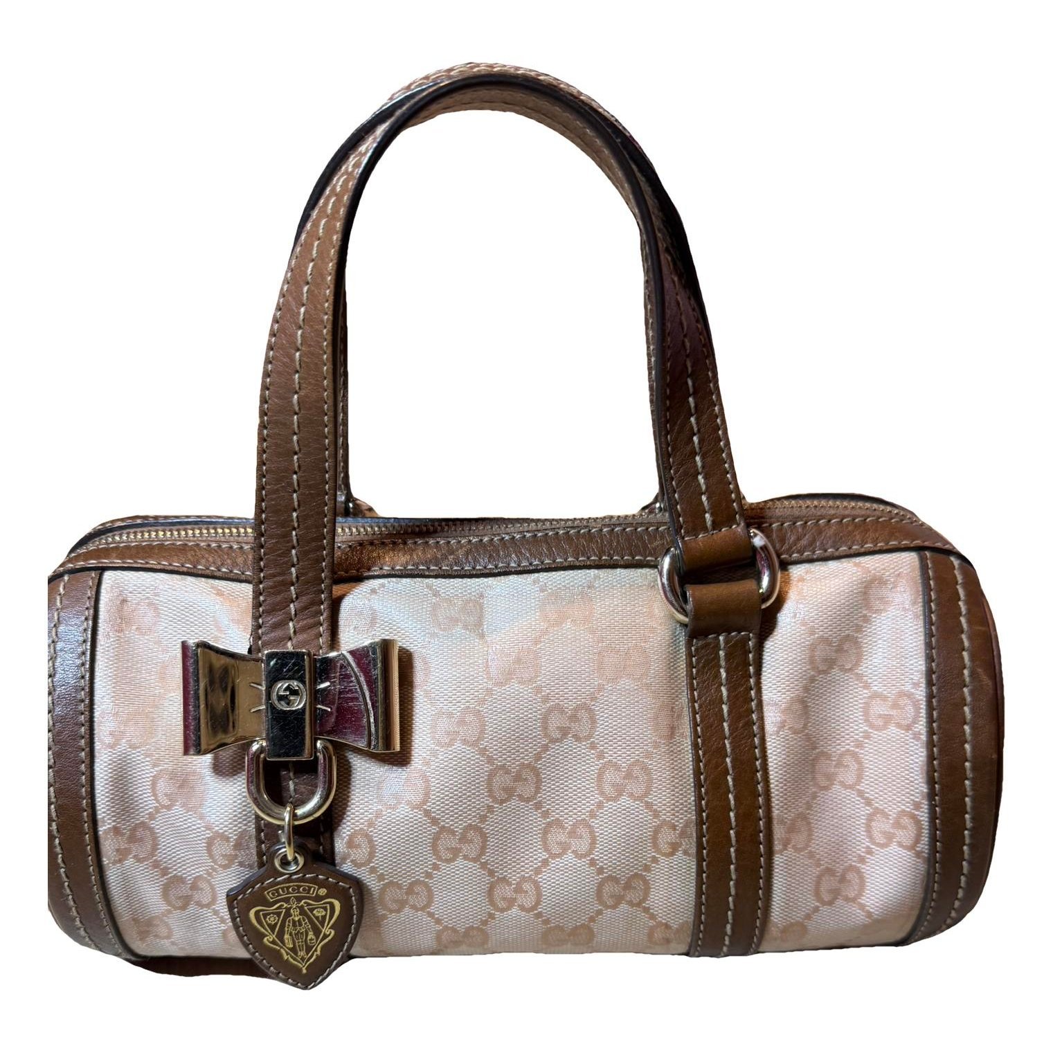 Boston cloth handbag