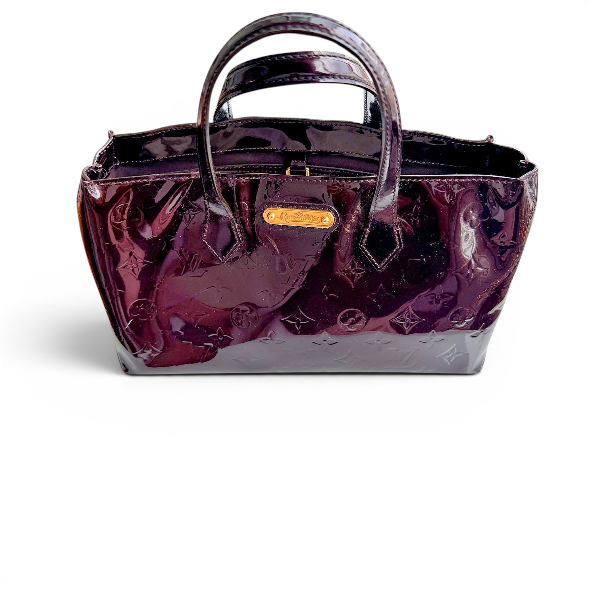Bellevue patent leather tote