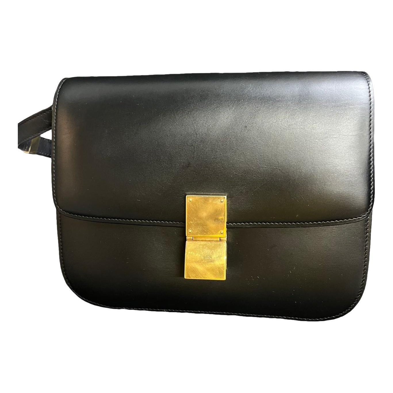Classic leather crossbody bag