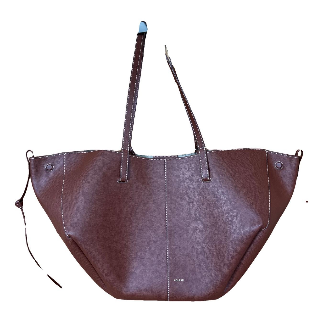 Leather tote