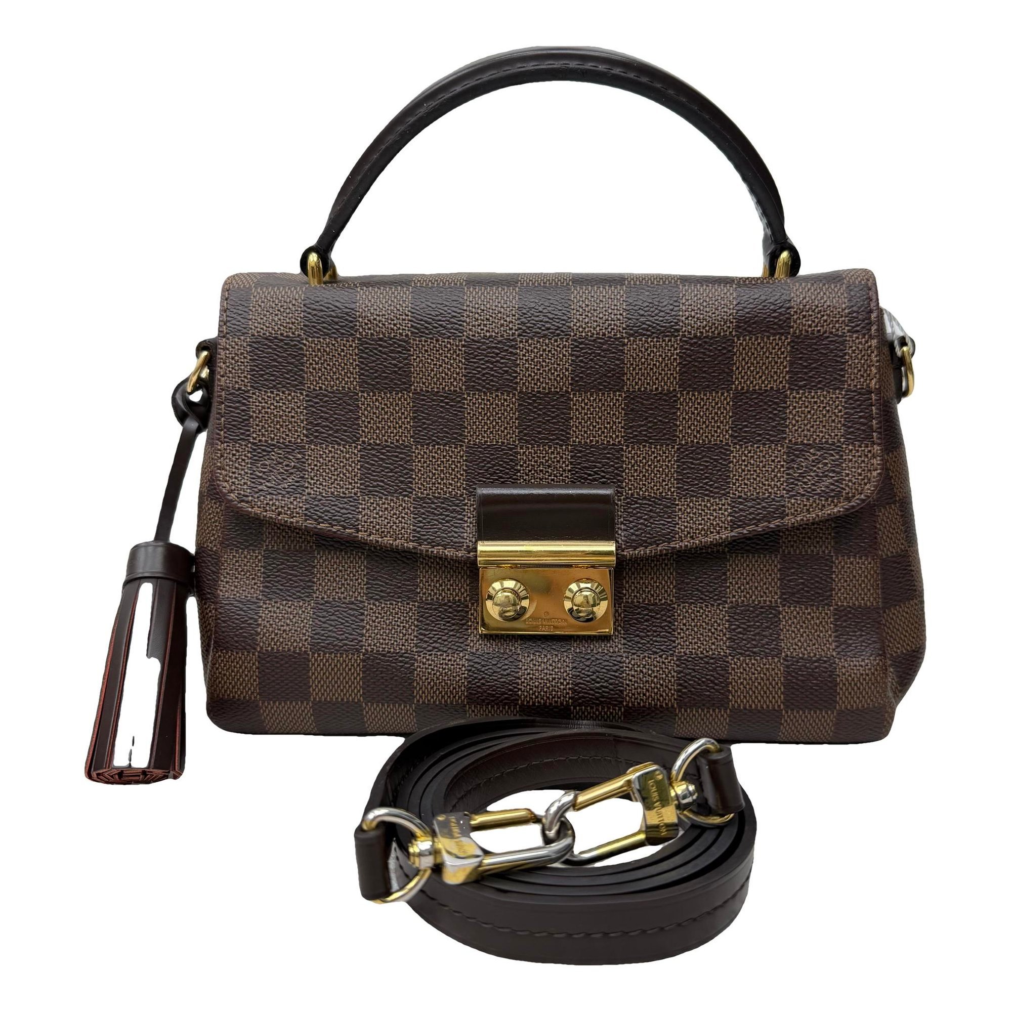 Croisette leather handbag