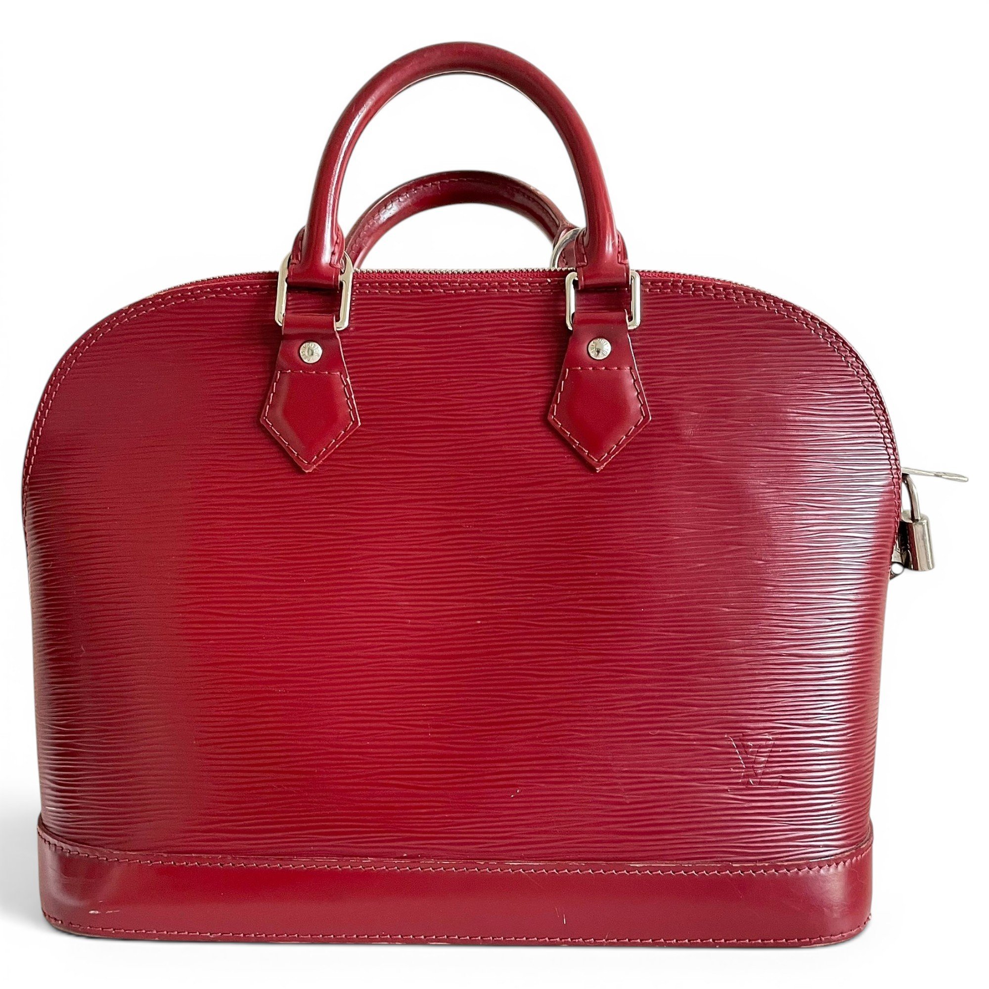 Alma leather handbag