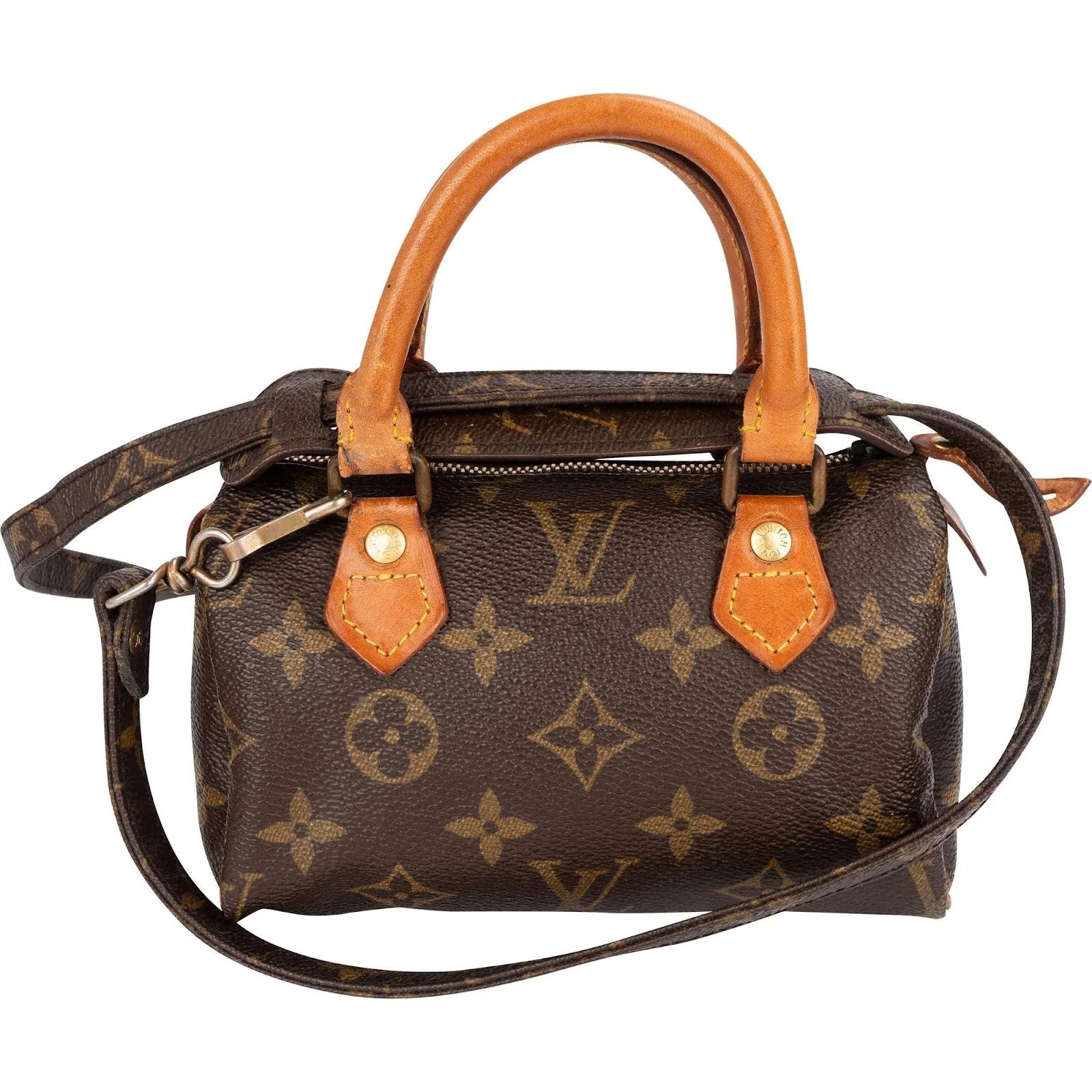Speedy leather mini bag
