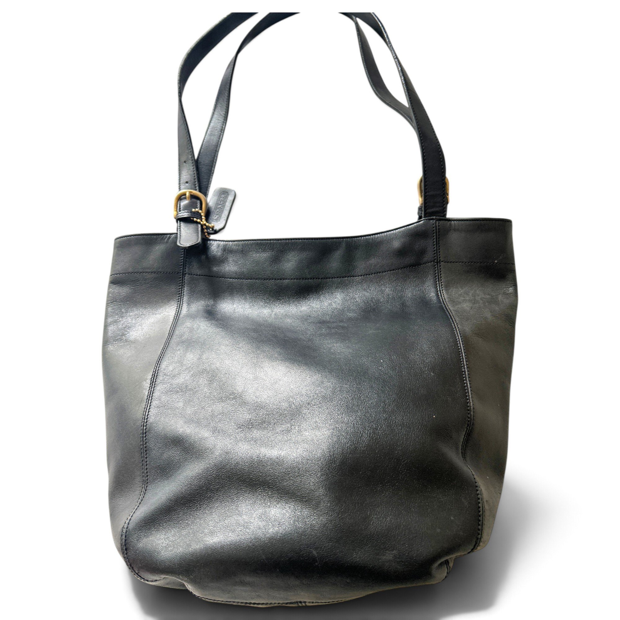 Leather tote