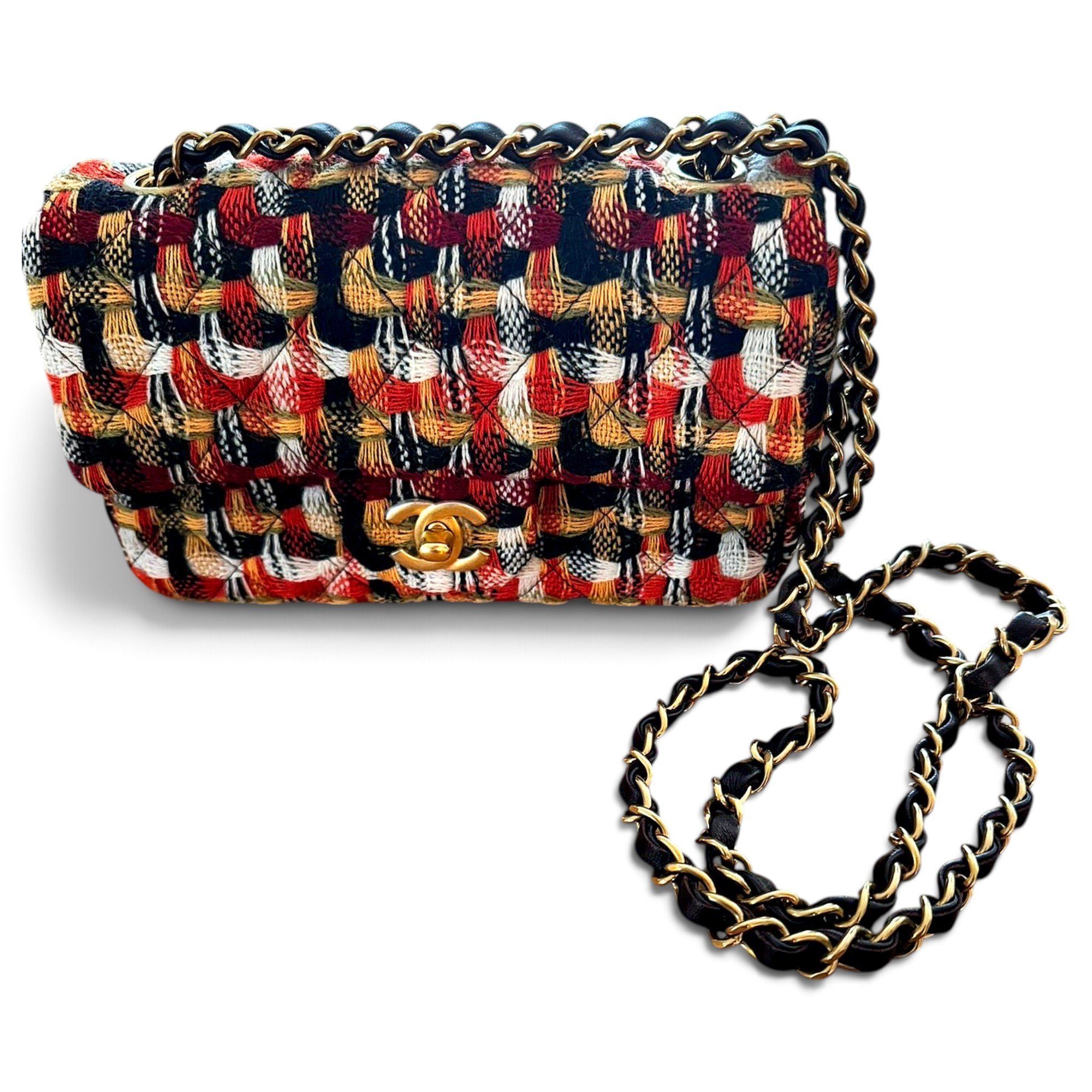 Tweed handbag