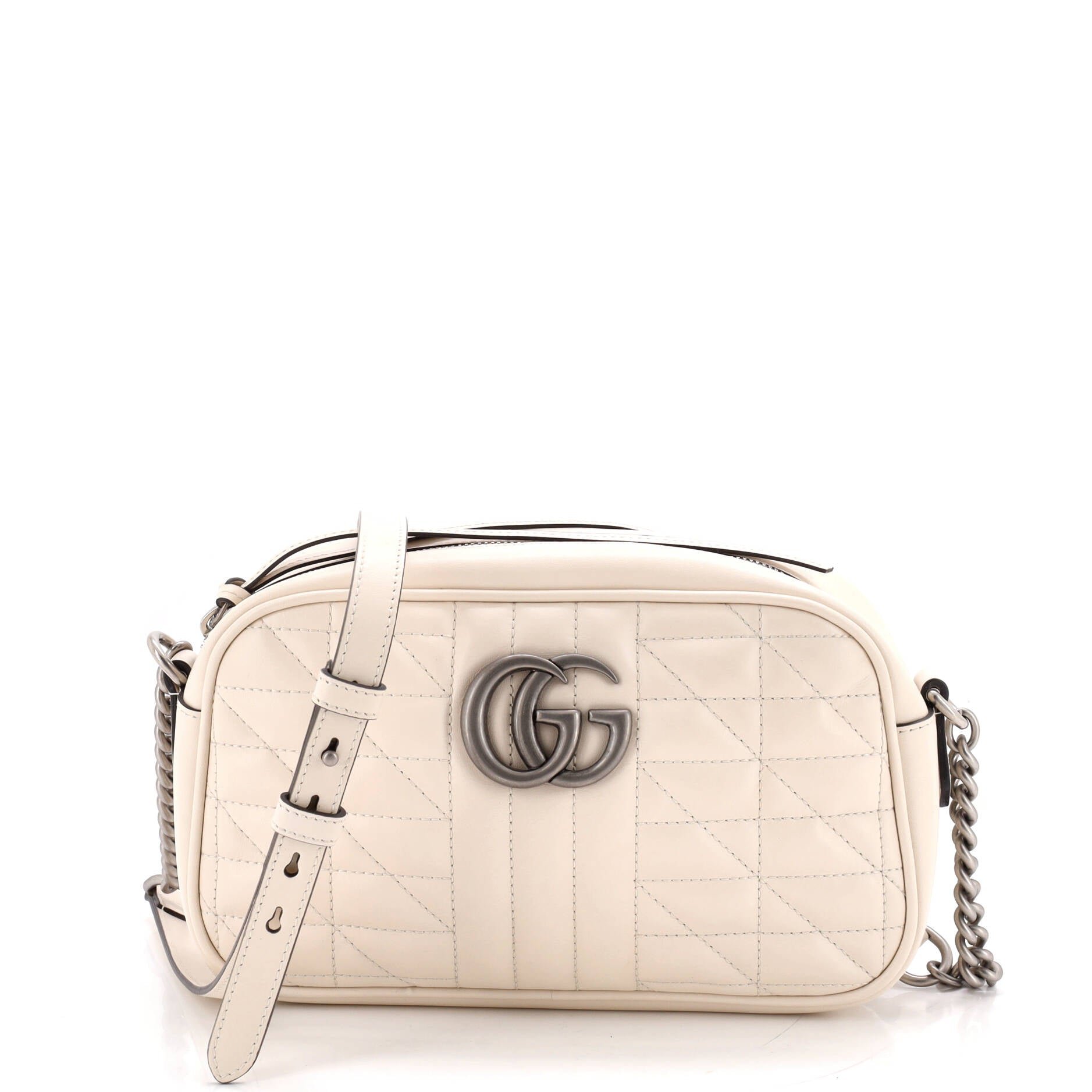 GG Marmont Shoulder Bag Mixed Matelasse Leather Small