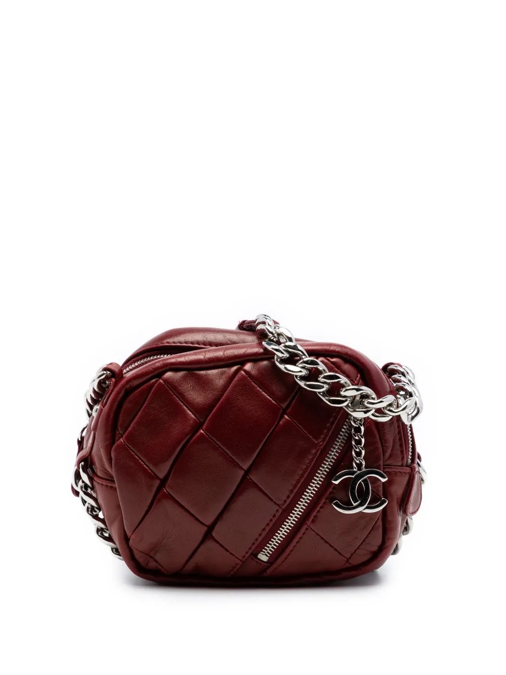2008-2009 CC Quilted Lambskin Camera Bag shoulder bag