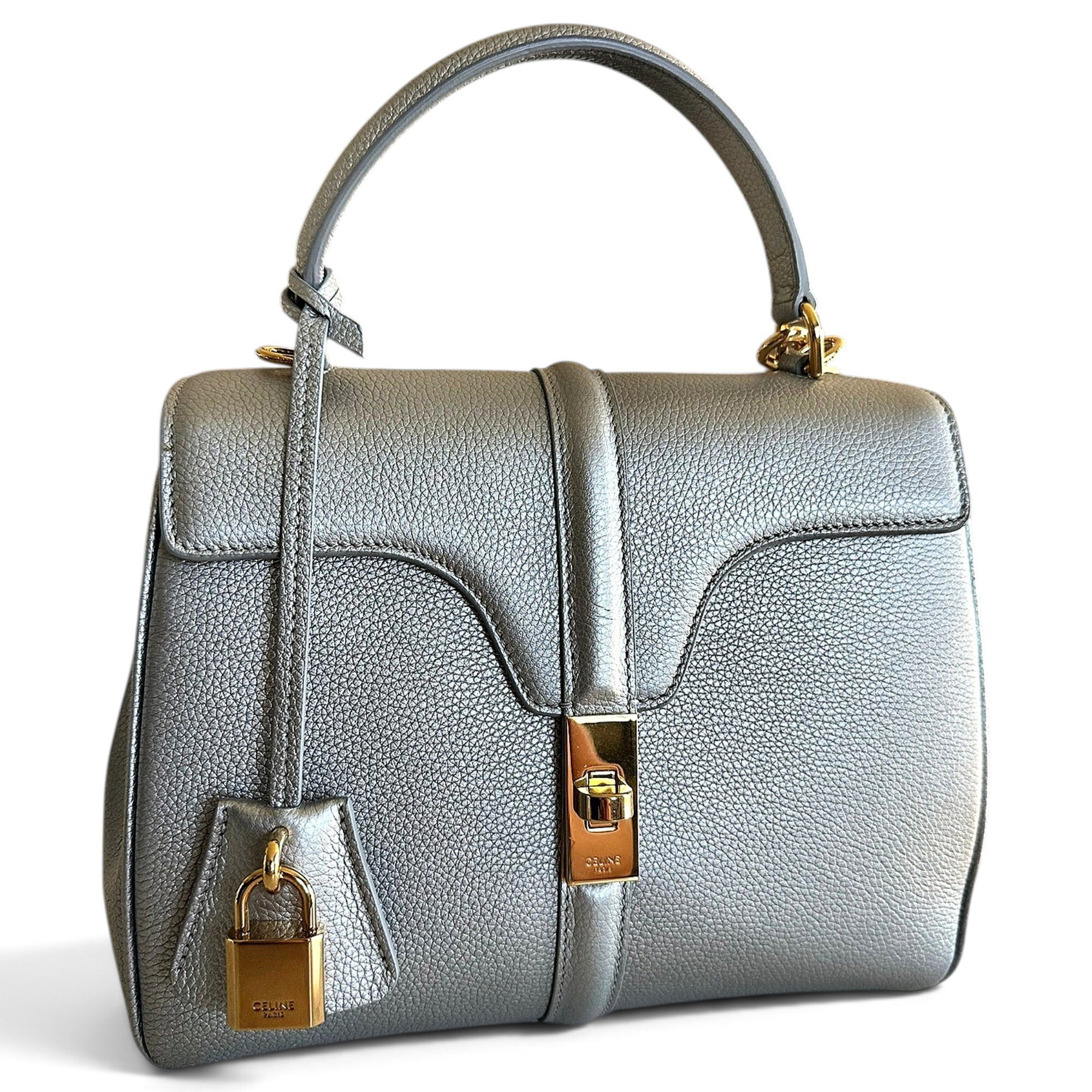 Sac 16 leather crossbody bag