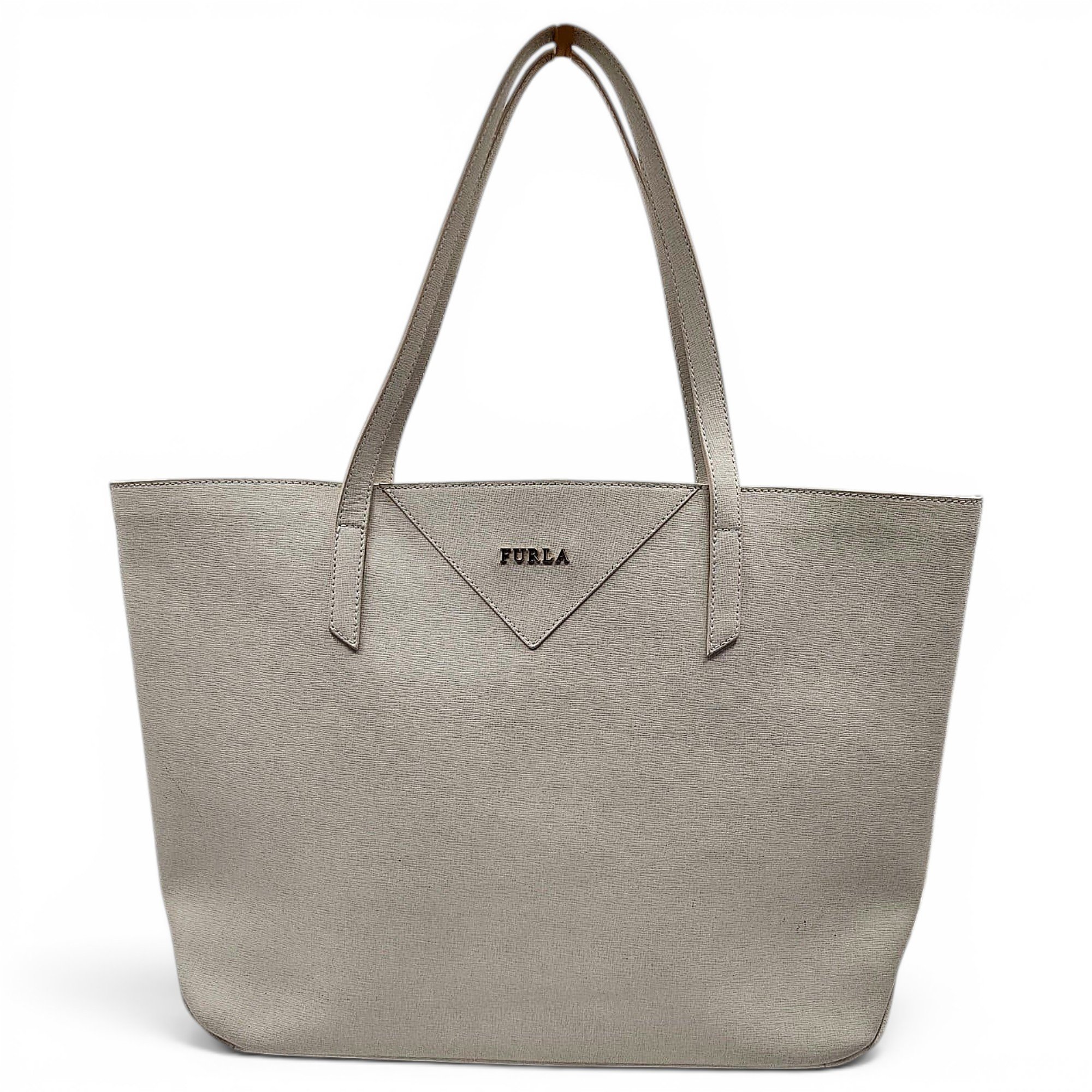 Leather tote