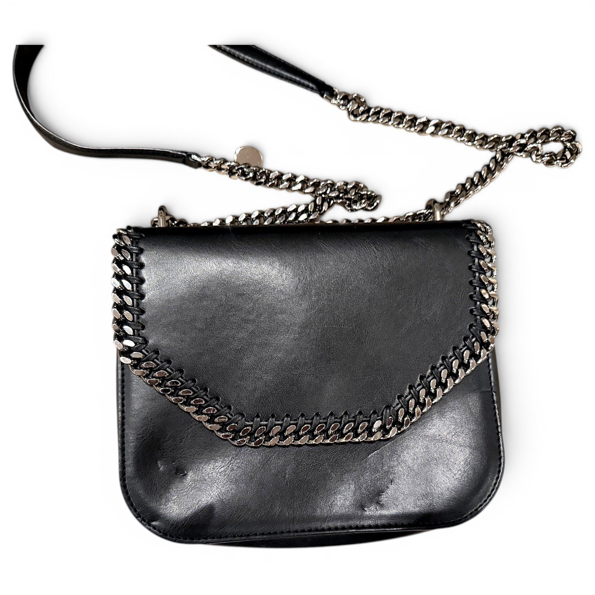 Falabella Box leather crossbody bag