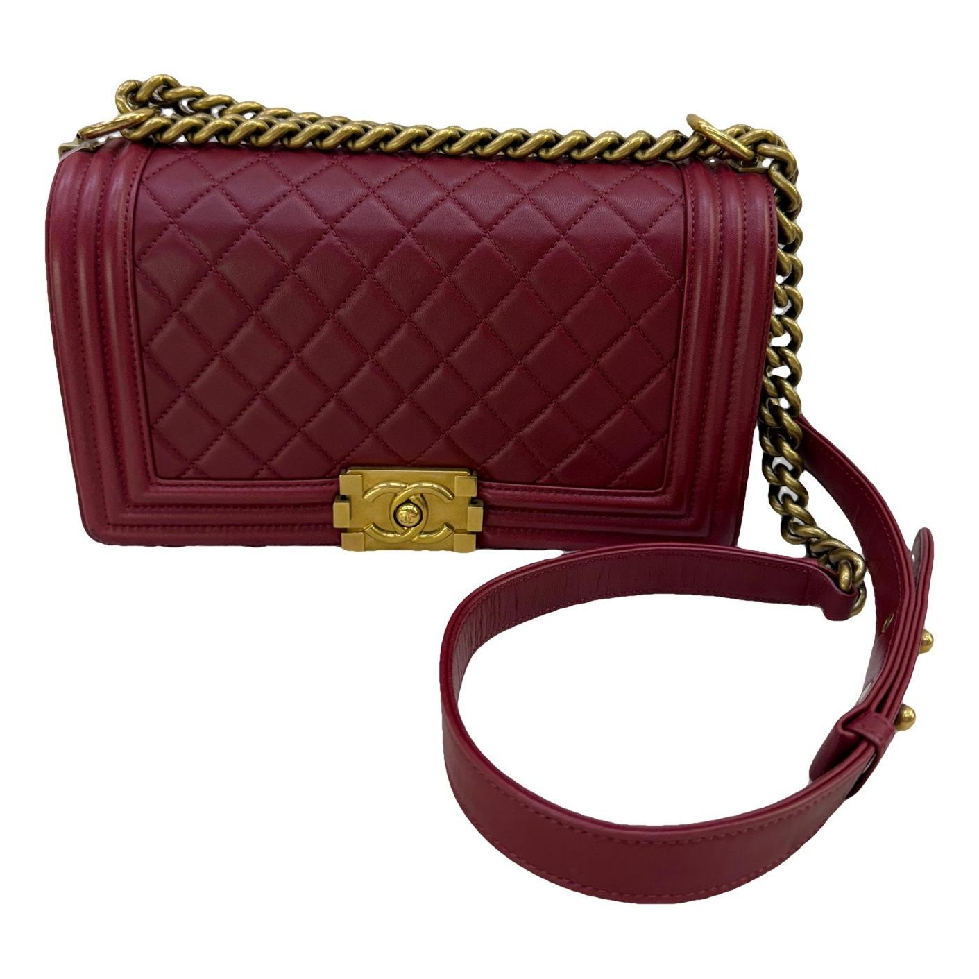 Boy leather crossbody bag