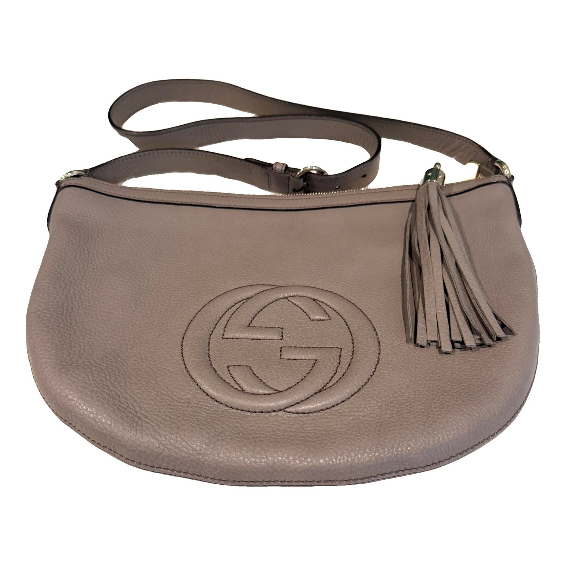 Leather handbag