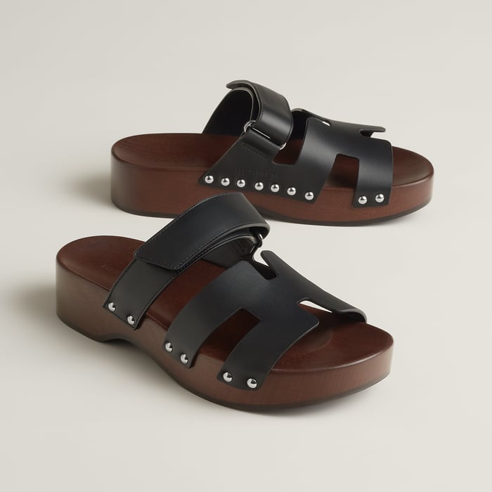Noir Kos Clog