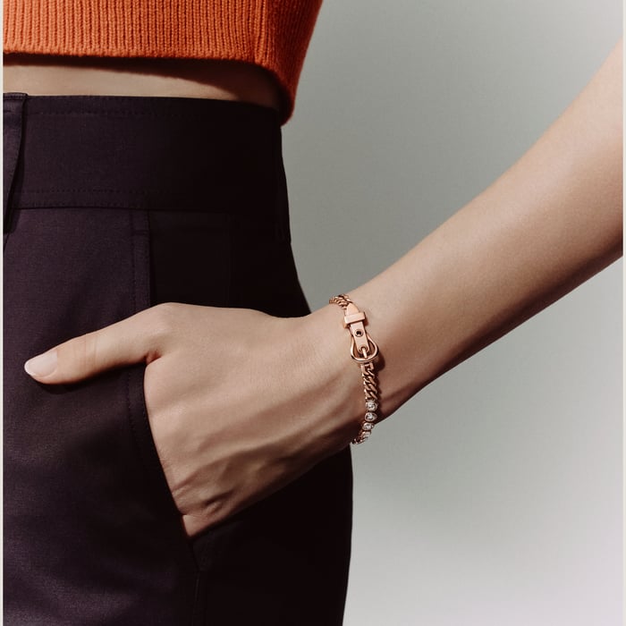 Sans Coloris Boucle Sellier "On the Rocks" Bracelet, Small Model
