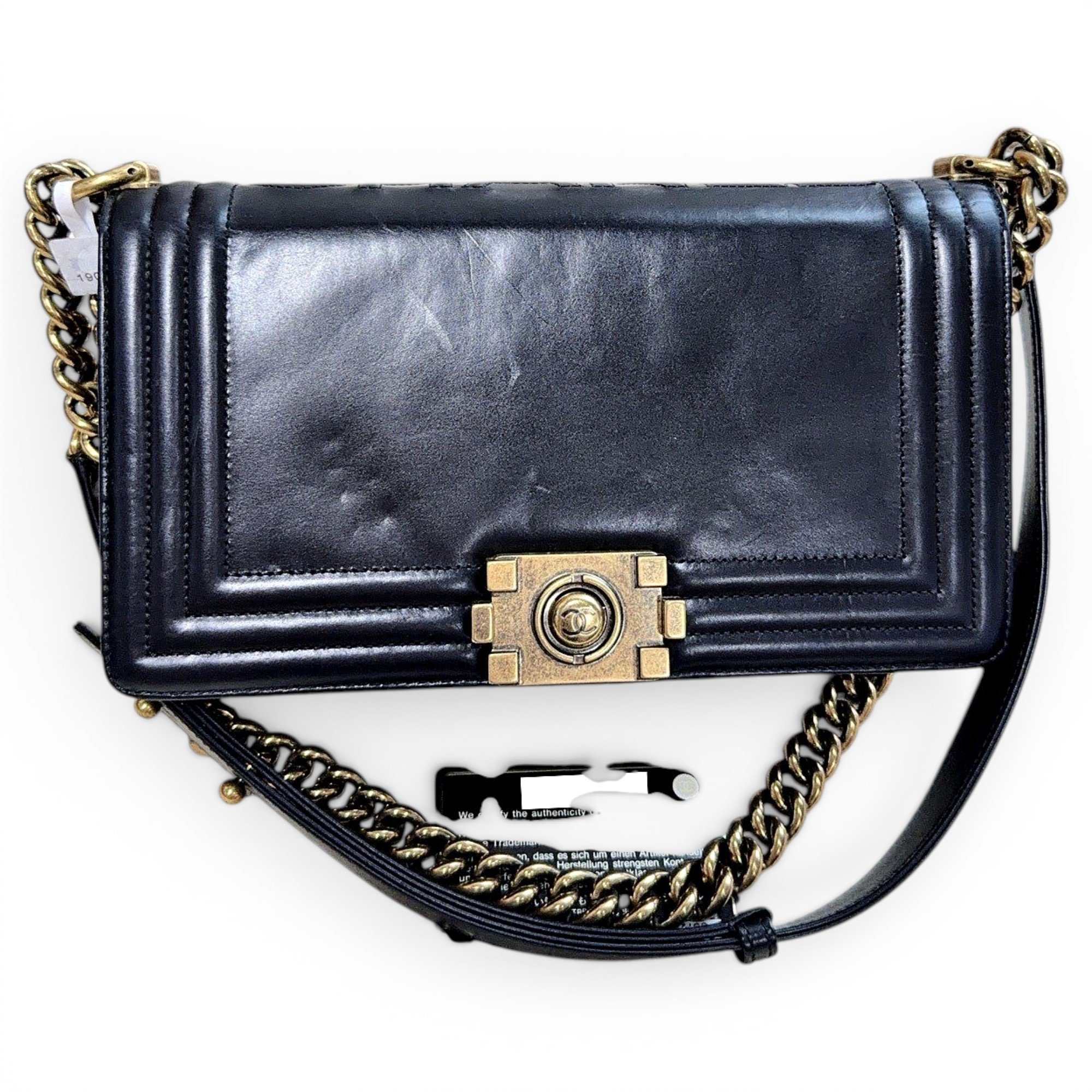 Boy leather handbag