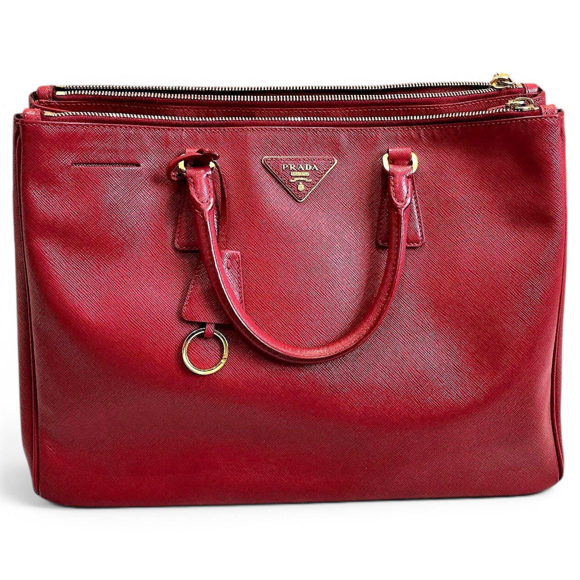 Leather tote