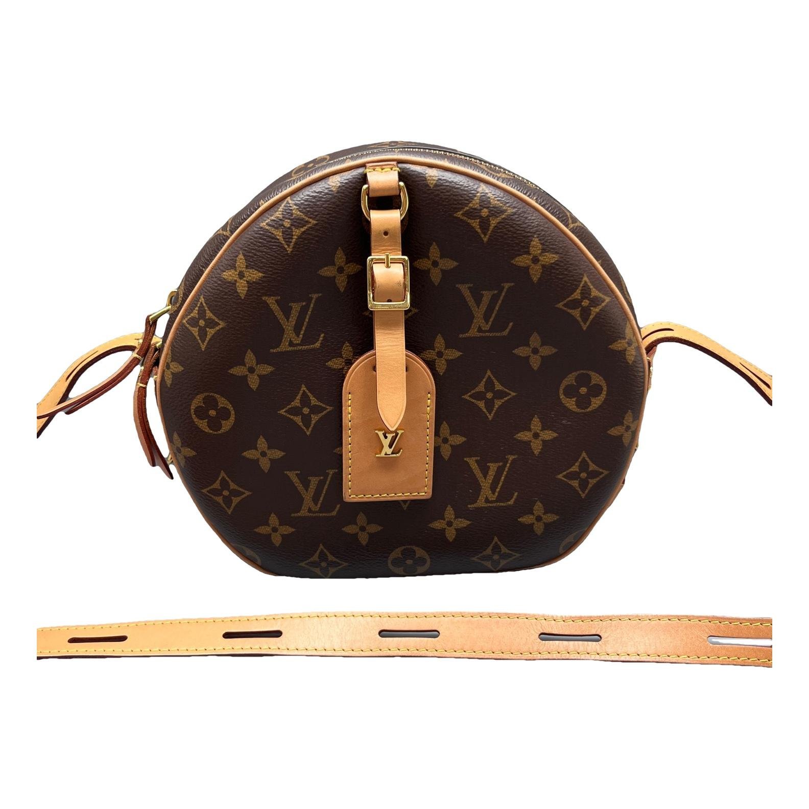 Boîte chapeau souple leather handbag