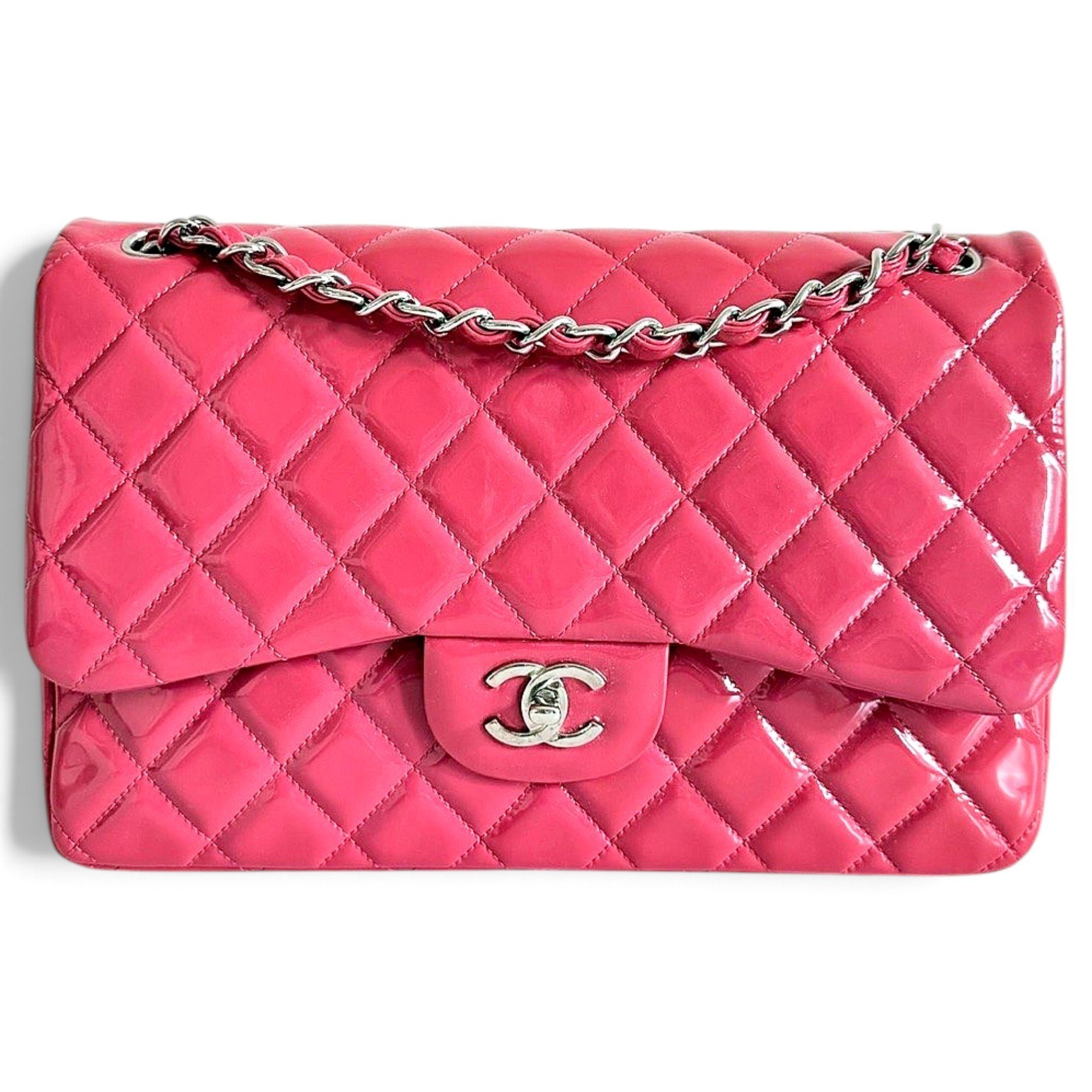 Timeless/Classique patent leather handbag