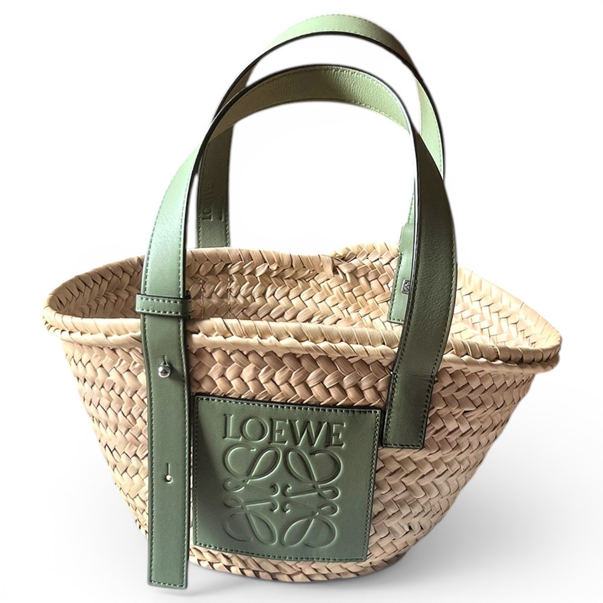Basket Bag leather tote