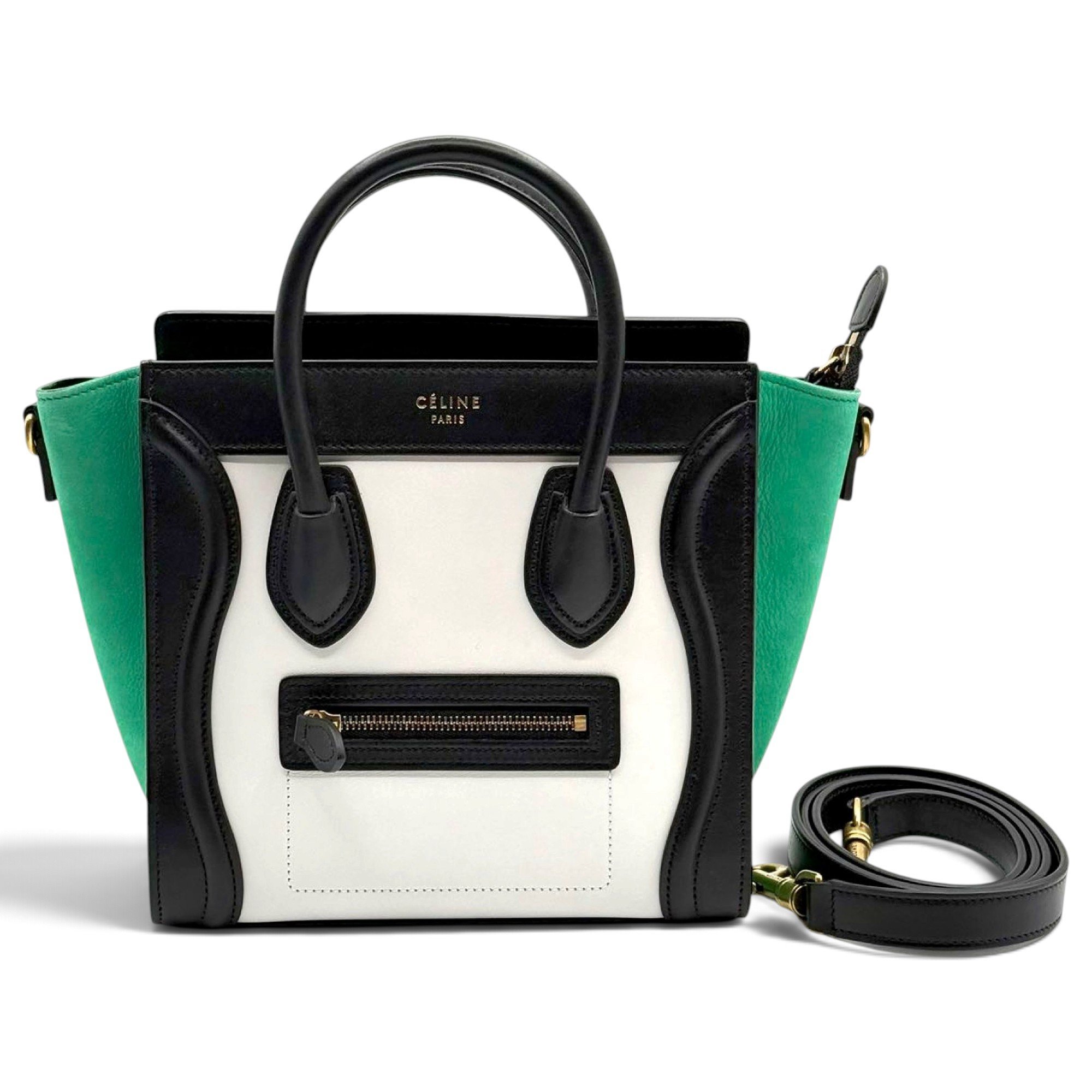 Nano Luggage leather bag